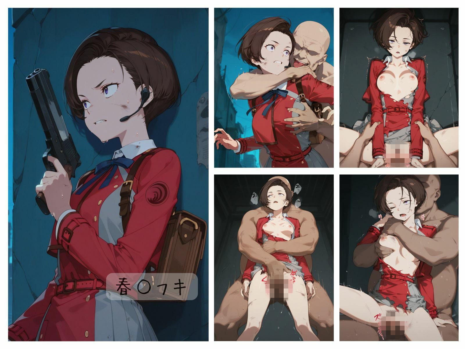 リコリス敗北まとめ サンプル3ページ目