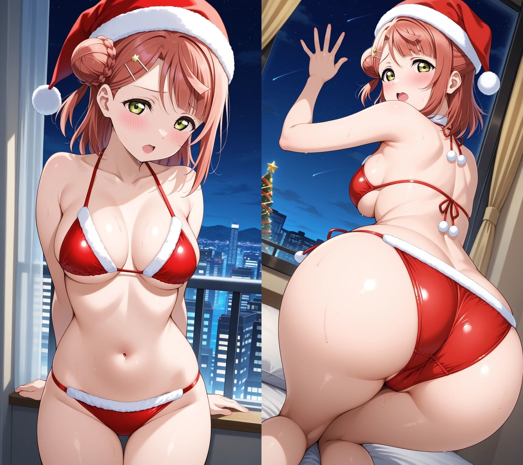 クリスマスのスクールアイドル サンプル6ページ目
