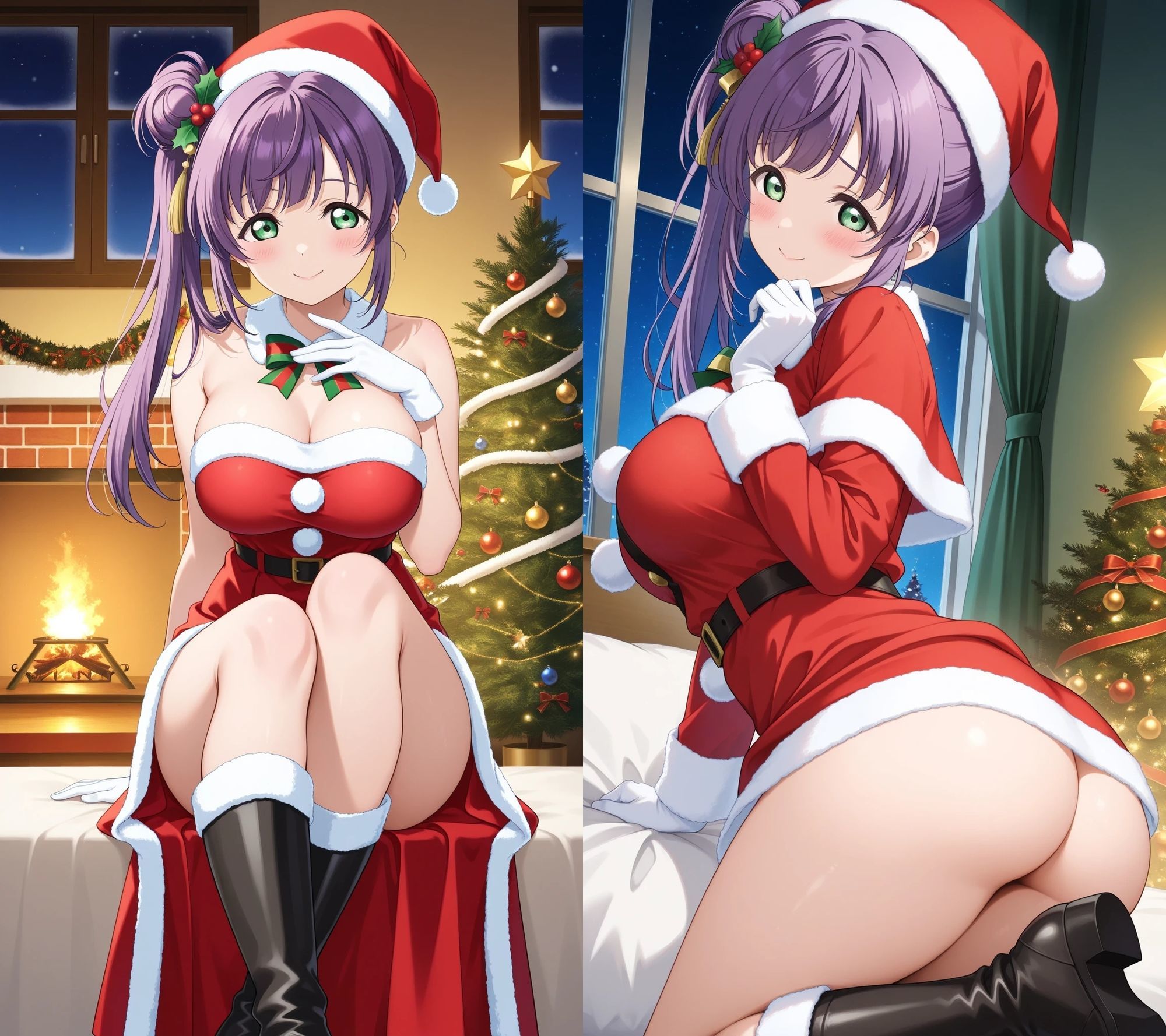 クリスマスのスクールアイドル サンプル9ページ目
