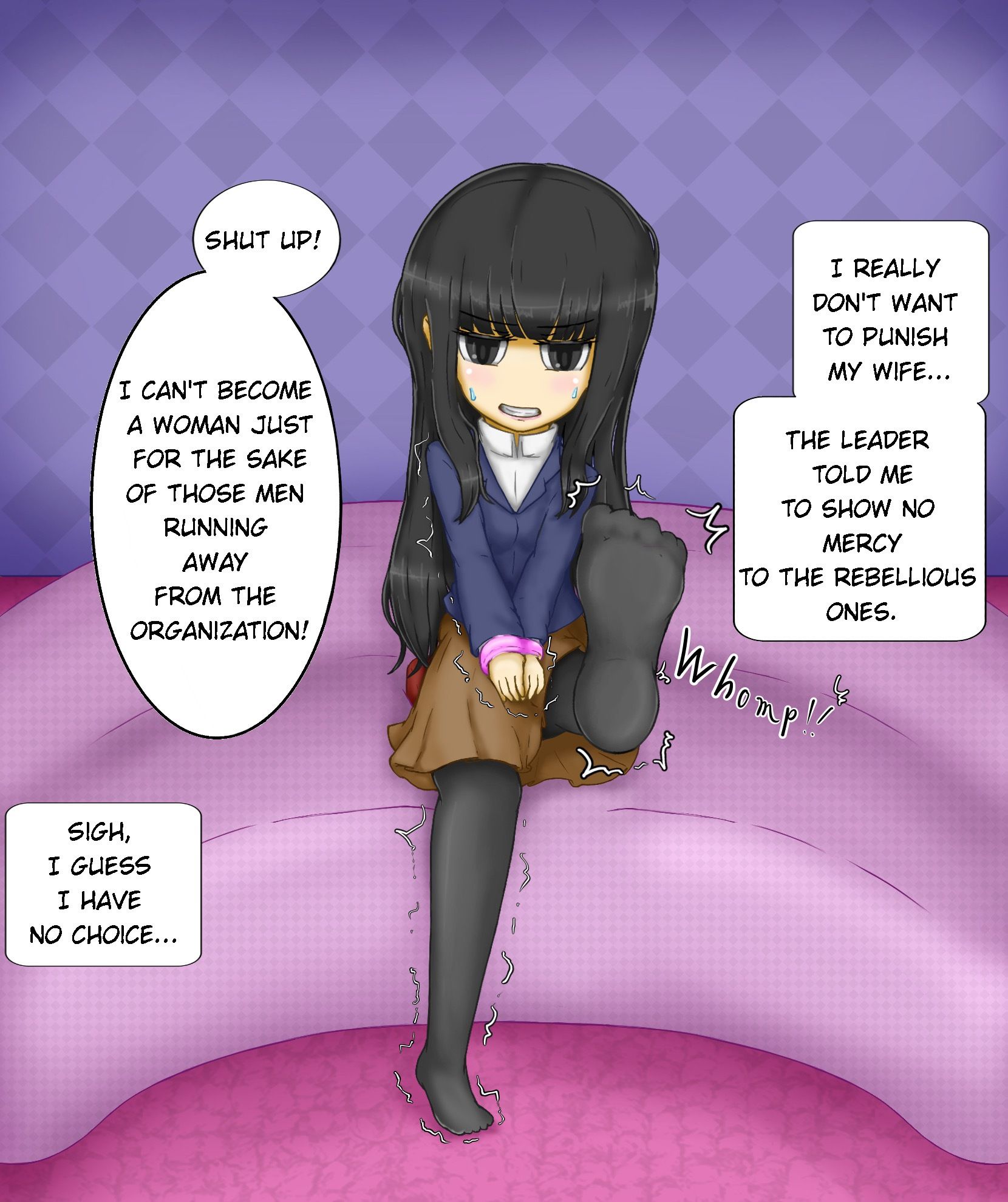 Girls world mini 〜The Protagonist Defeated by the Human Feminization Project〜 サンプル3ページ目