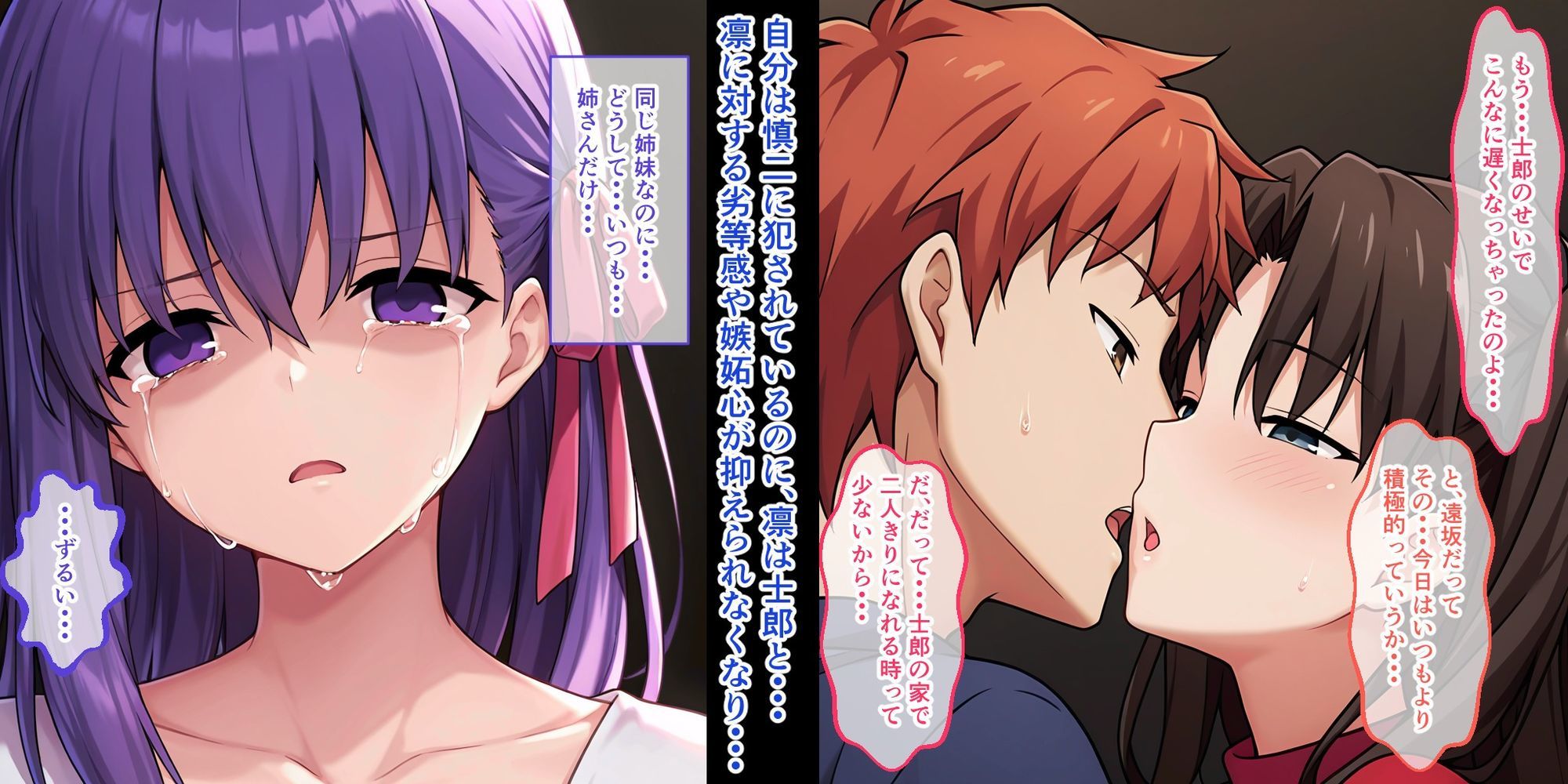 慎二に寝取られ堕ちる凛 〜こいつ、もう僕の女だから〜 サンプル3ページ目