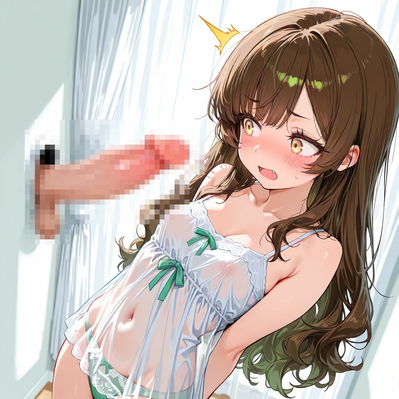 壁チンポには抗えない！ サンプル1ページ目