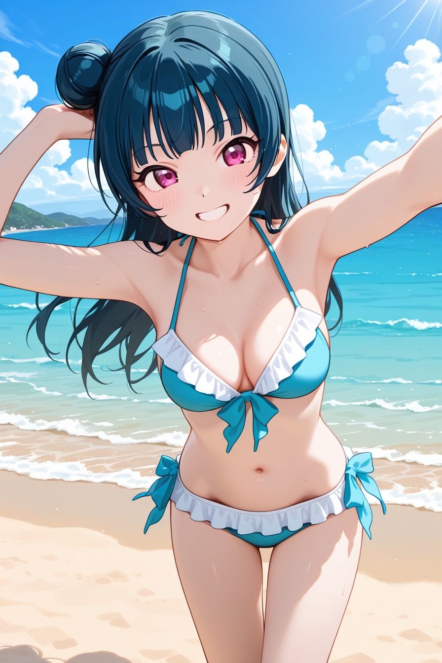 催●アプリで強●発情！サ○シャイン1年生編 サンプル1ページ目