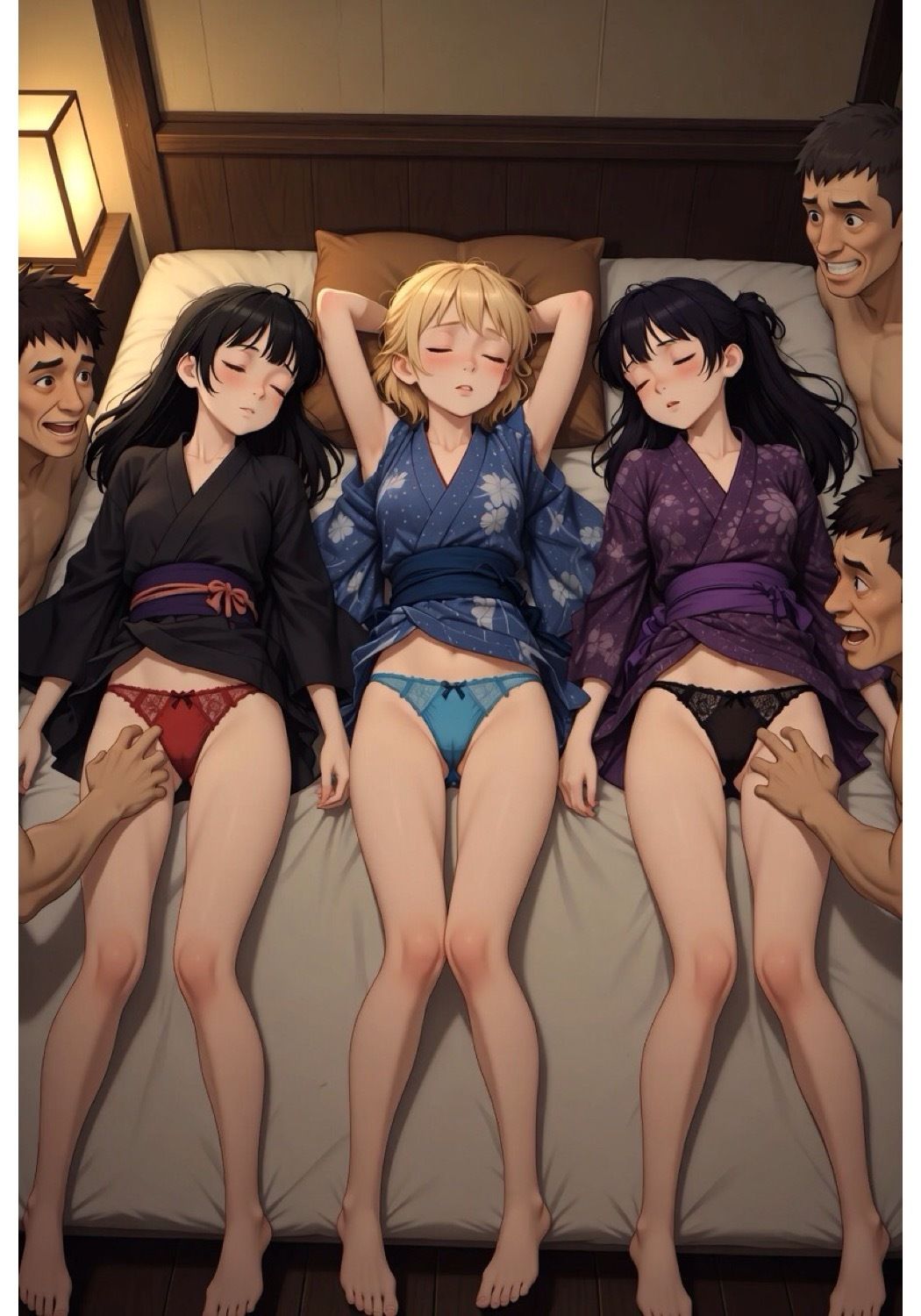 修学旅行の夜 サンプル2ページ目
