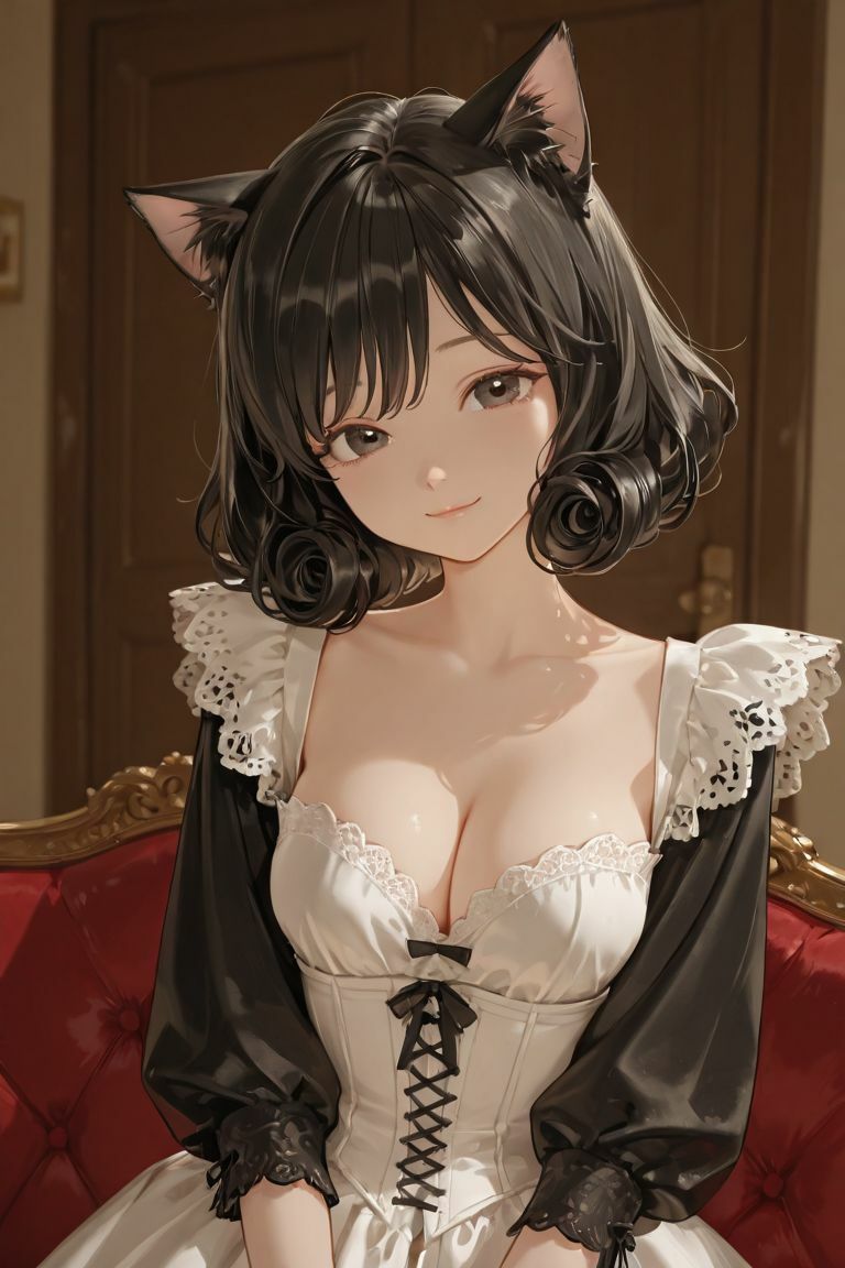 猫耳お嬢様 サンプル1ページ目