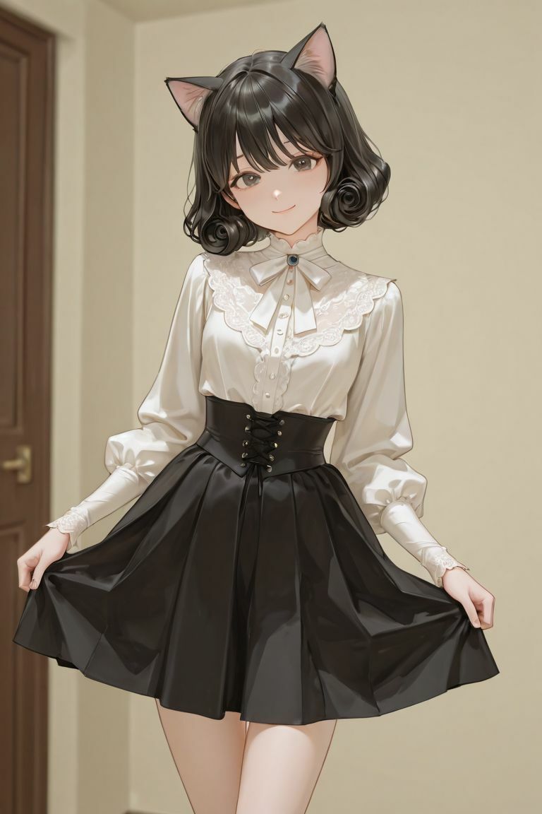 猫耳お嬢様 サンプル2ページ目