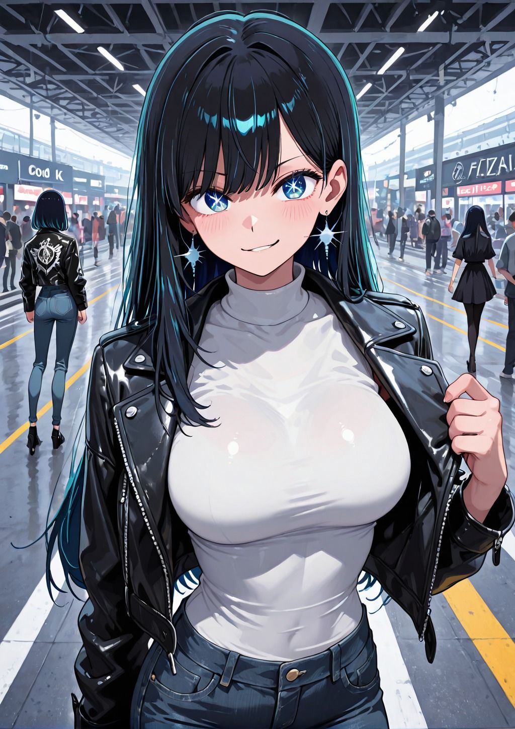 アイドルにまつわる裏世界 サンプル2ページ目