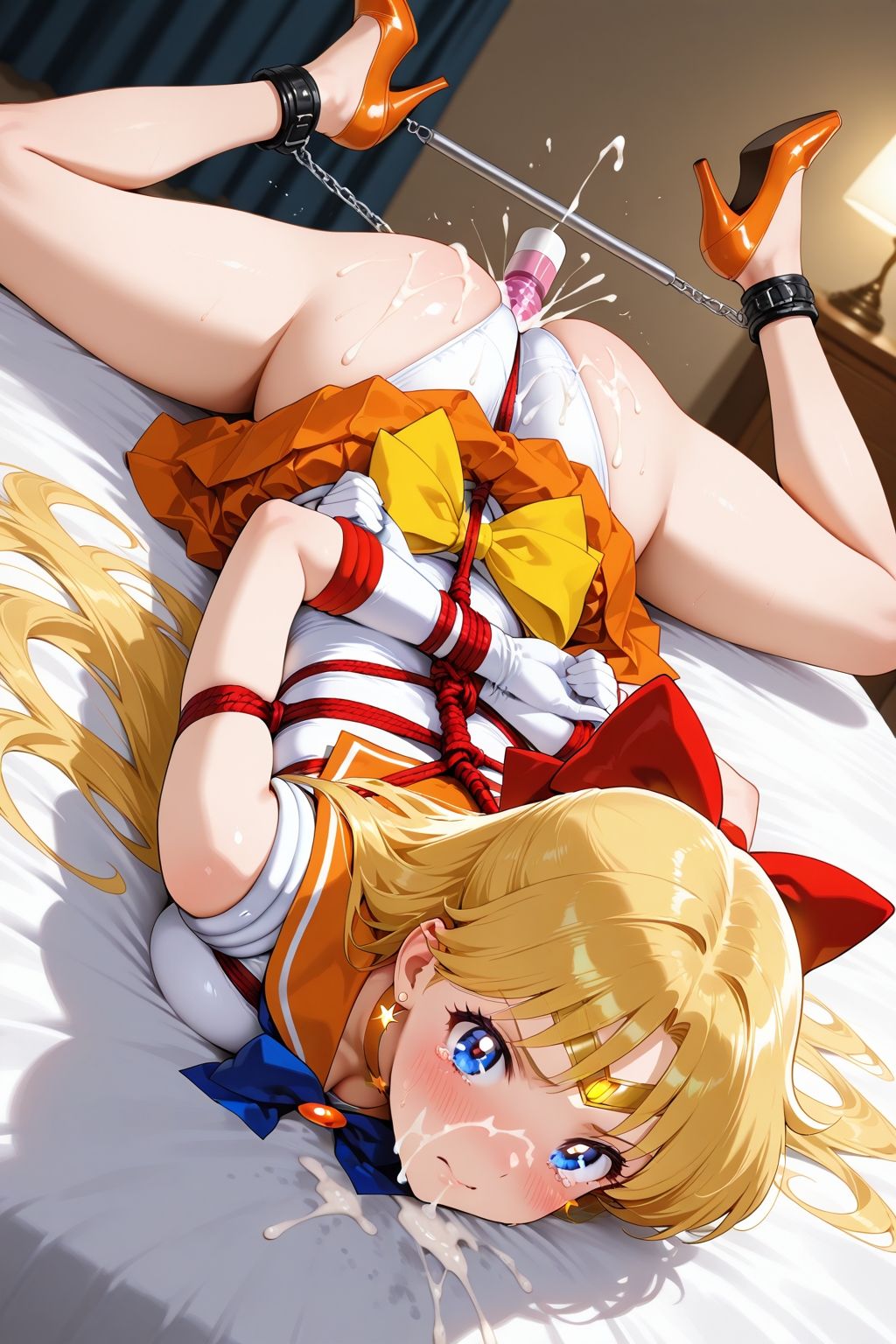 夢見る乙女の調教コレクション8〜美少女戦士〇ーラームーン風5・愛野〇奈子風・緊縛編 サンプル2ページ目