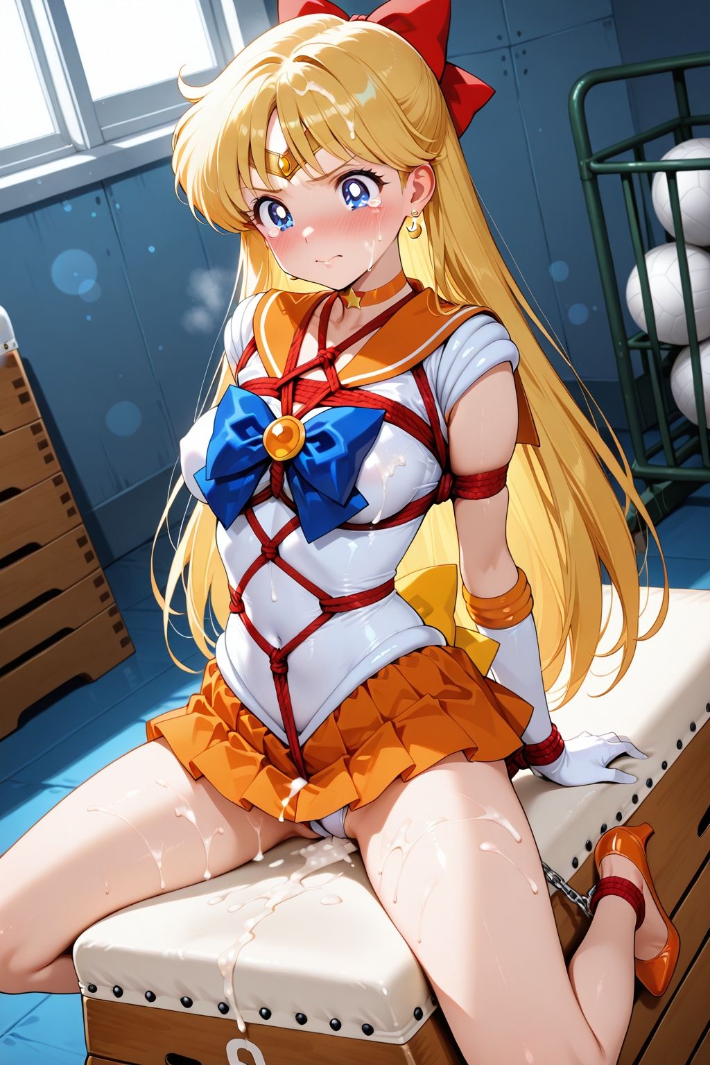 夢見る乙女の調教コレクション8〜美少女戦士〇ーラームーン風5・愛野〇奈子風・緊縛編 サンプル3ページ目
