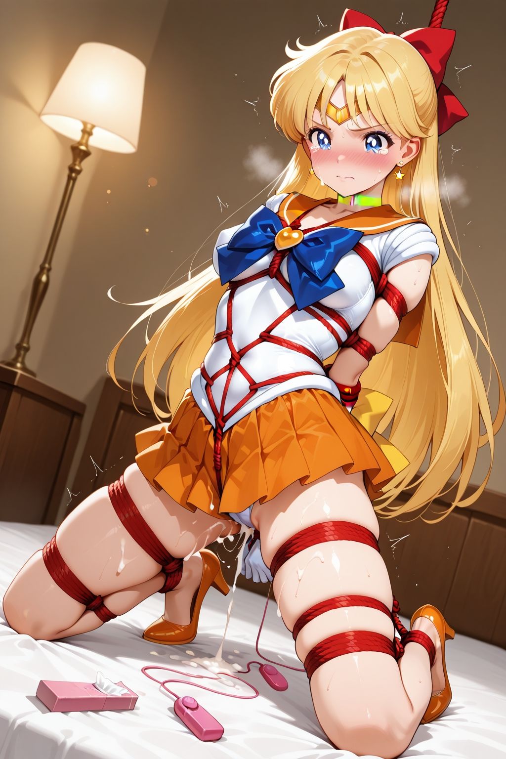夢見る乙女の調教コレクション8〜美少女戦士〇ーラームーン風5・愛野〇奈子風・緊縛編 サンプル4ページ目