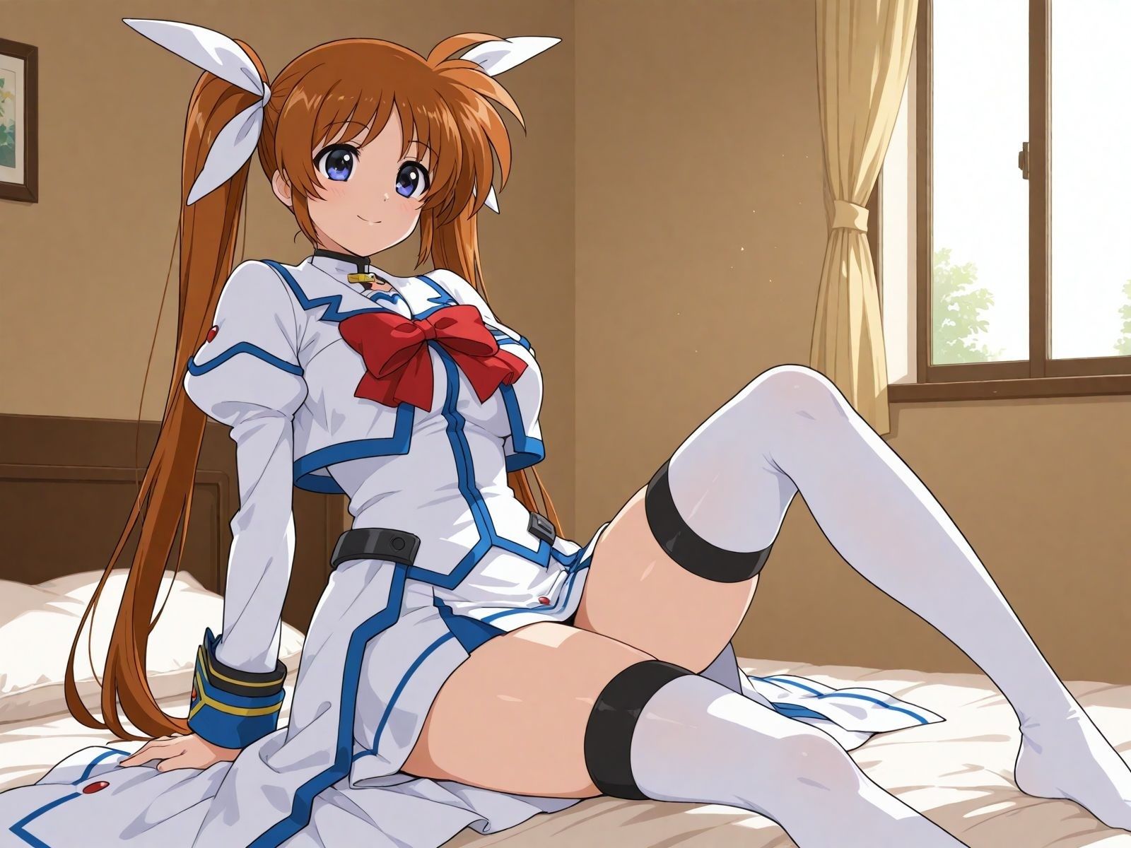 機動六課の少女たちとイチャラブSEX サンプル1ページ目