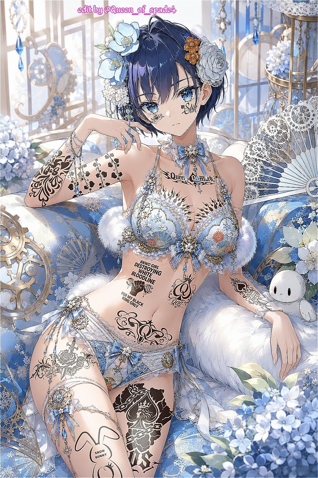 ホ○ライブQOS過去作まとめイラスト集 サンプル2ページ目
