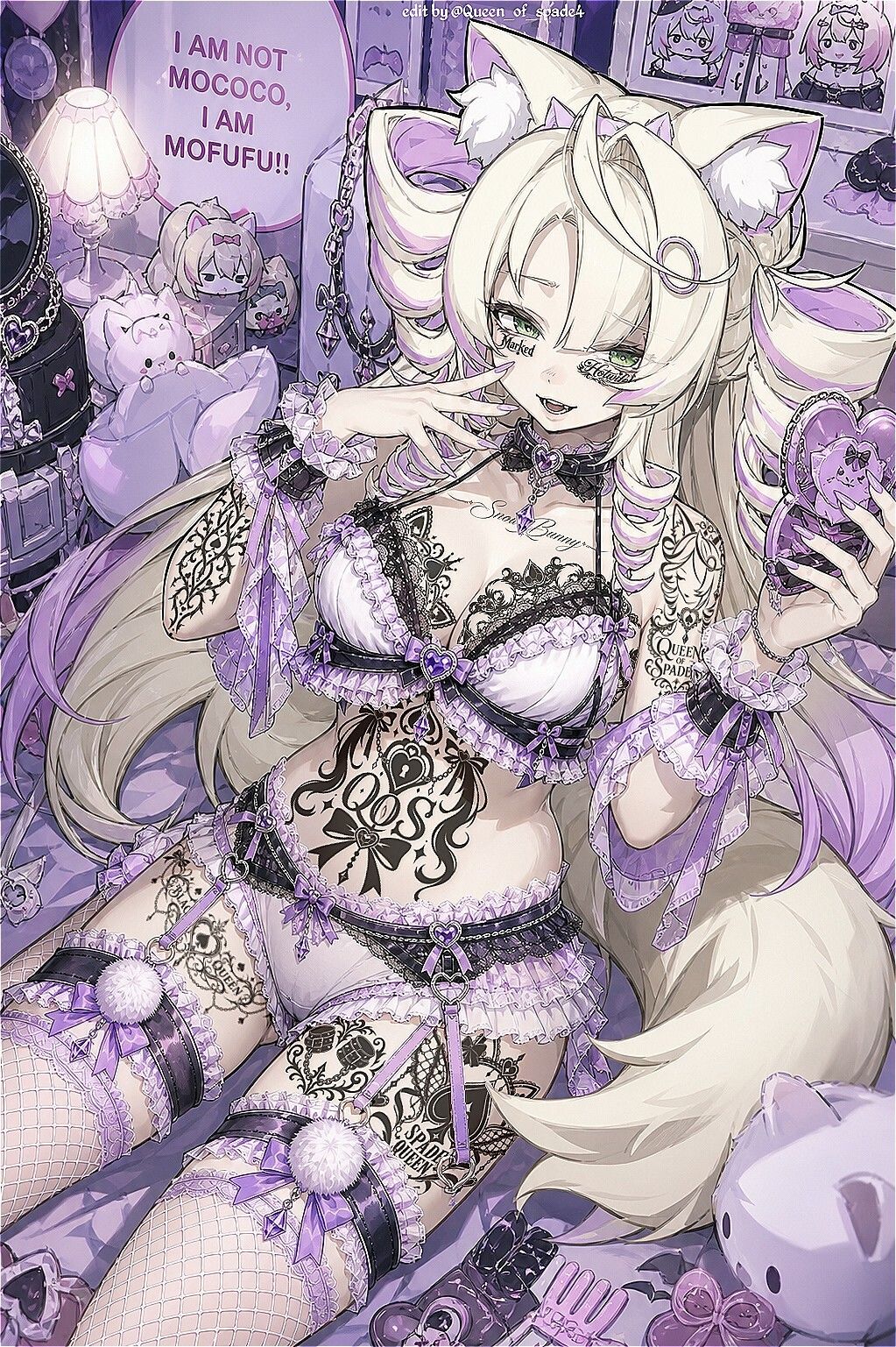 ホ○ライブQOS過去作まとめイラスト集 サンプル6ページ目
