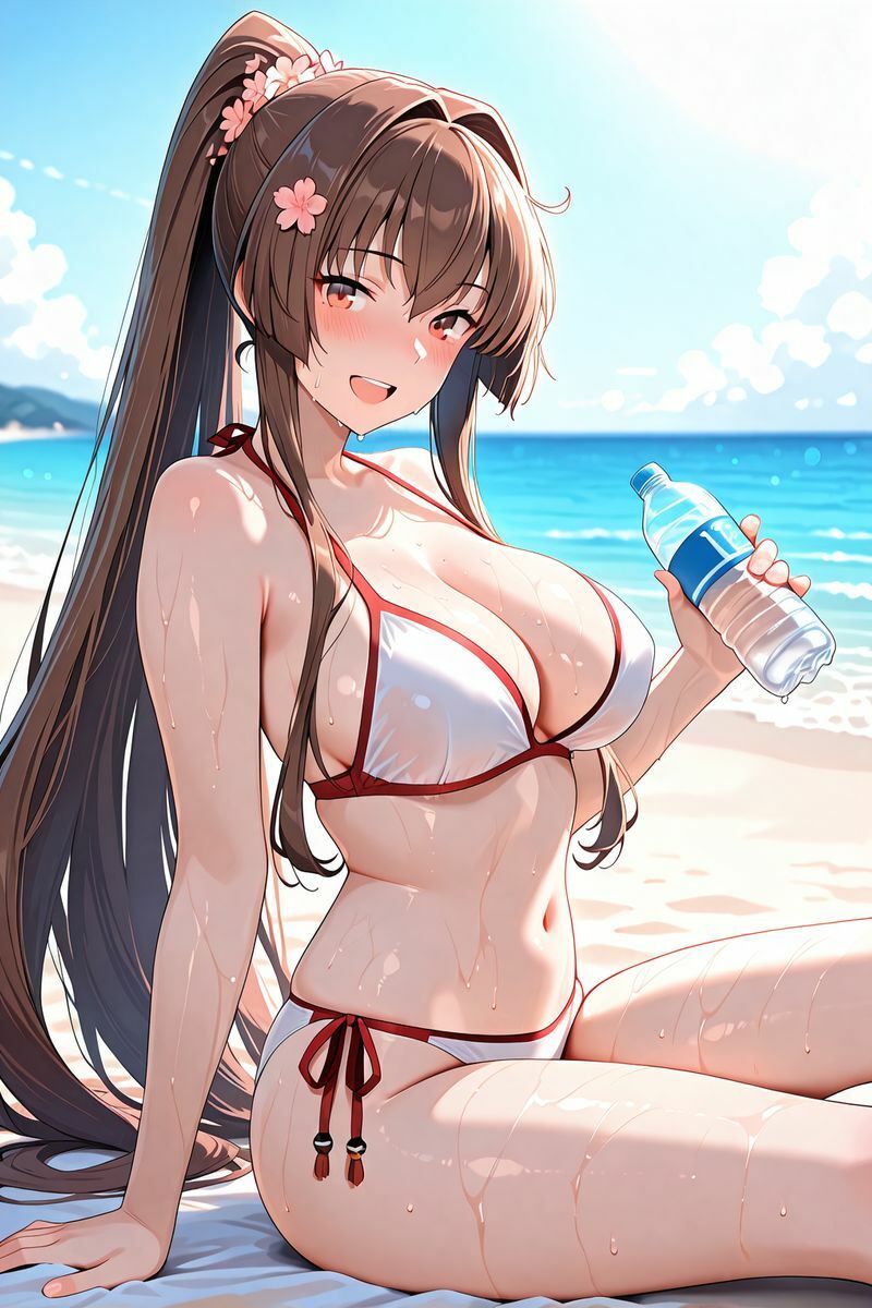 お誕生日デートがお泊りだったので、自分をプレゼントしてしまう艦○たち Part2 サンプル1ページ目