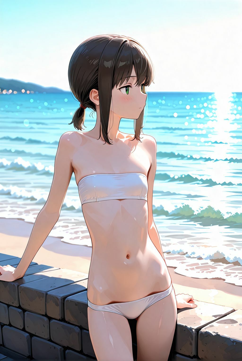 お誕生日デートがお泊りだったので、自分をプレゼントしてしまう艦○たち Part2 サンプル3ページ目