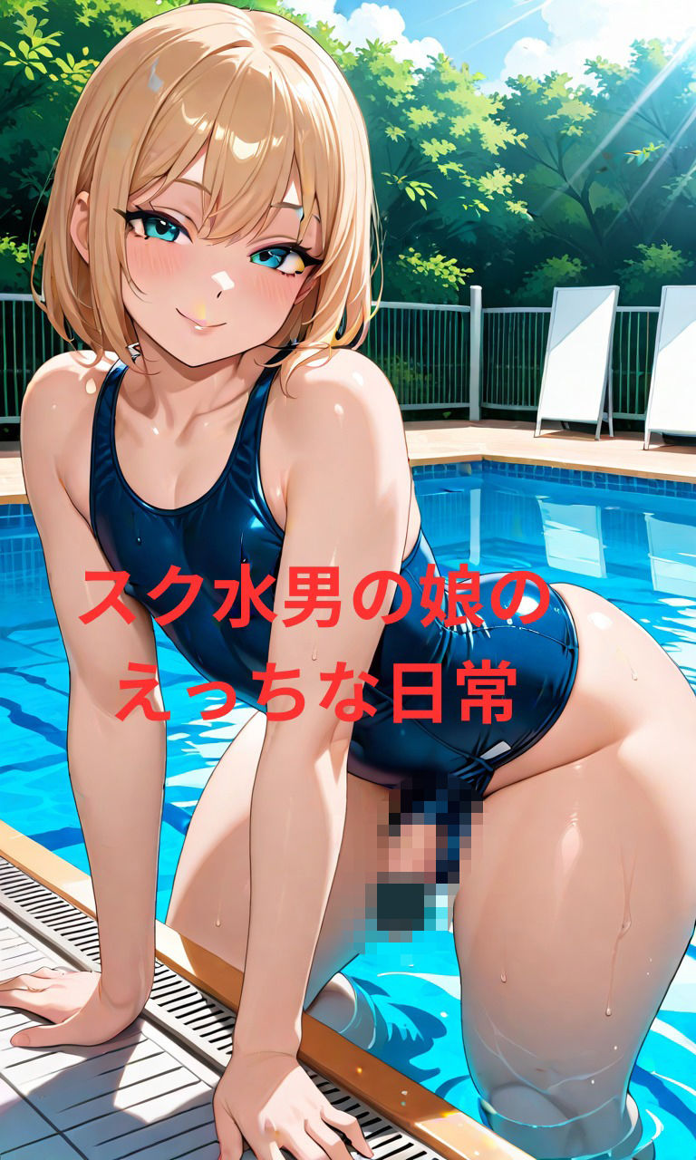 スク水男の娘のえっちな日常 サンプル1ページ目