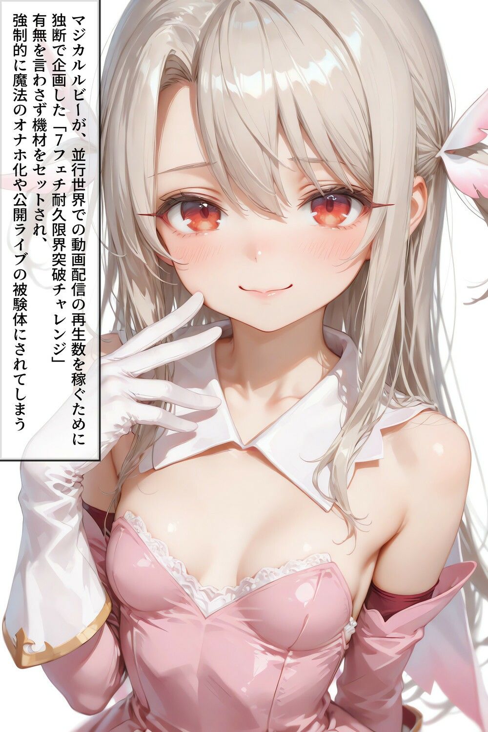 ルビーの暴走生放送？ 魔法少女イリヤ配信堕ち事件 【Fate】【7フェチ】【500枚】 サンプル1ページ目
