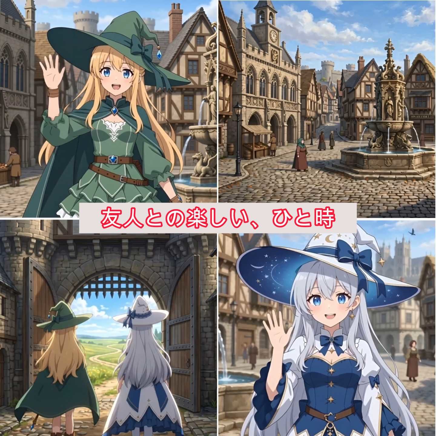 開脚尻ーズ陸（星の魔女編） サンプル3ページ目