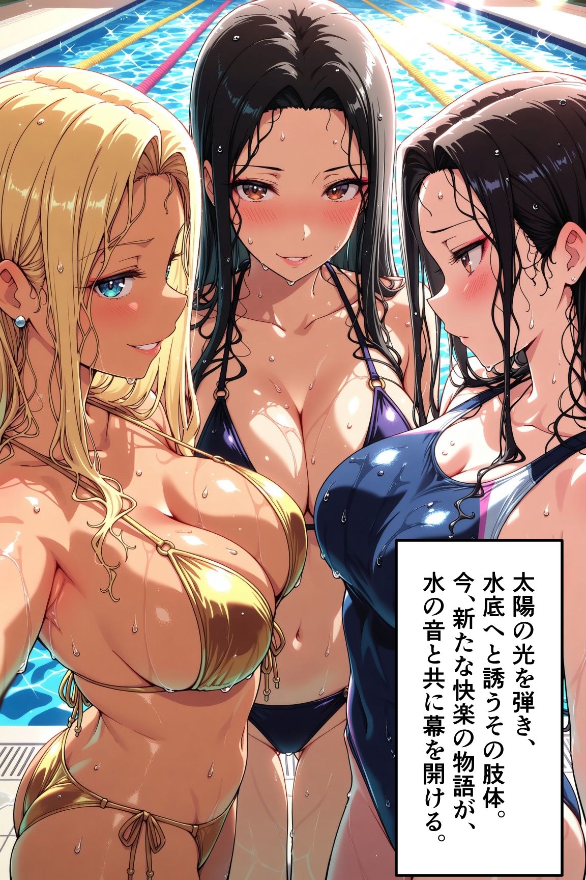 ギャルなのは見た目だけ！ 〜清楚な処女ギャルたちが、巨根君にメロメロになっちゃう件〜 サンプル3ページ目