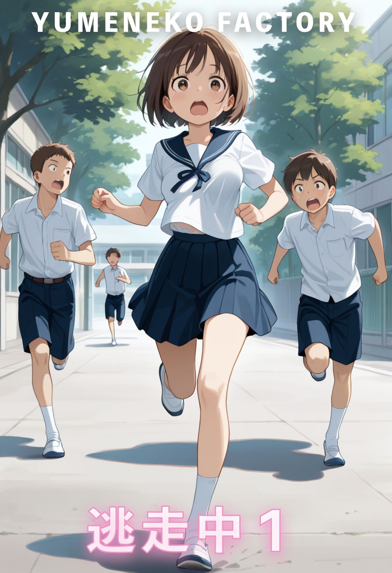 逃走中（1） サンプル1ページ目