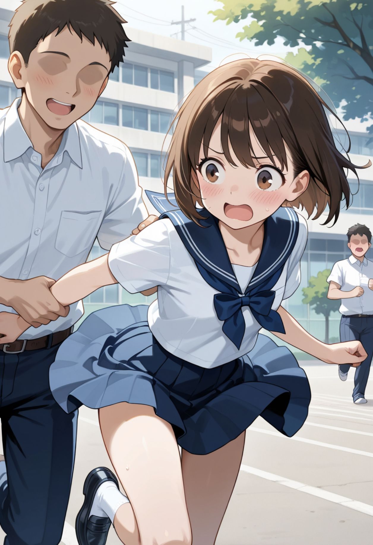 逃走中（1） サンプル2ページ目