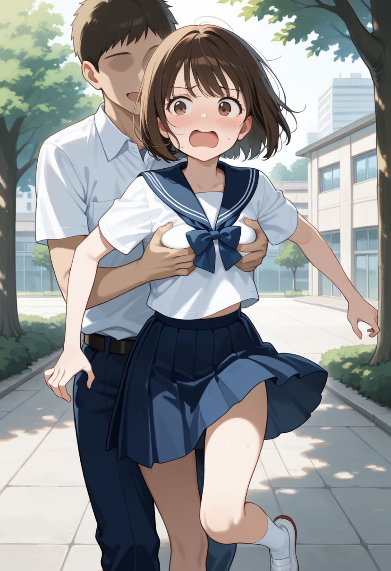 逃走中（1） サンプル3ページ目