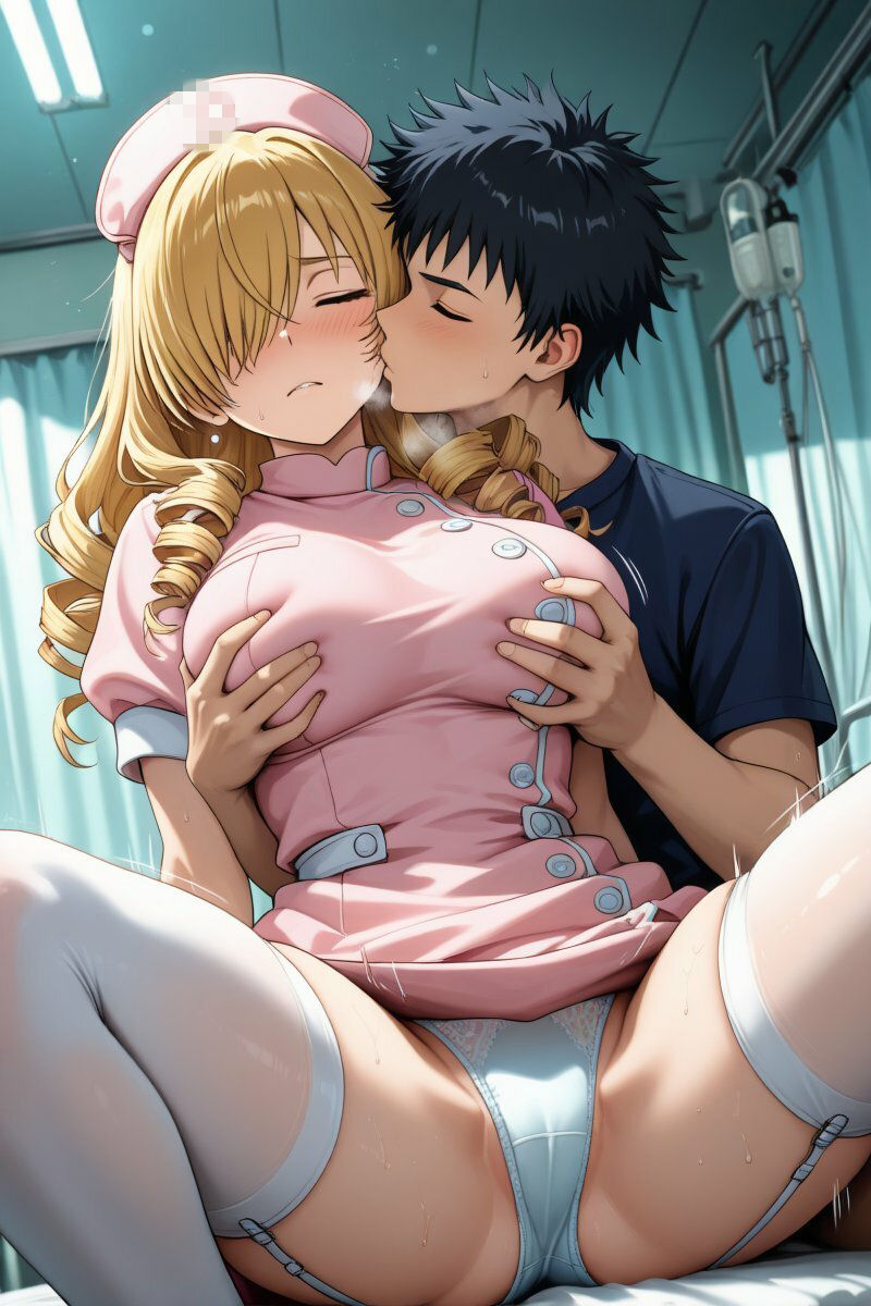 オ◯アナ、オ◯ソラがナース姿でセックスする【CG204枚】 サンプル2ページ目