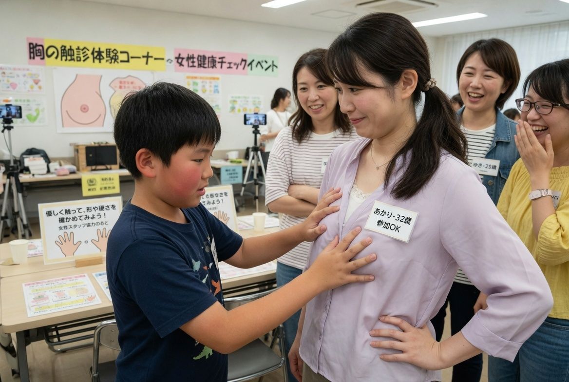 おっぱい触診体験 サンプル3ページ目