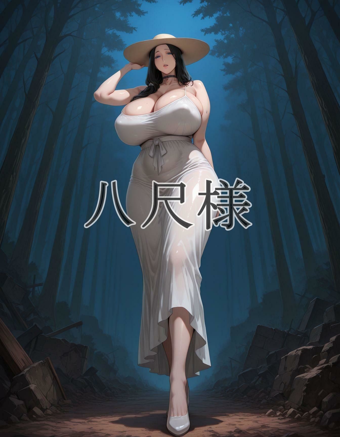 ぽっぽっぽー八尺様 サンプル1ページ目