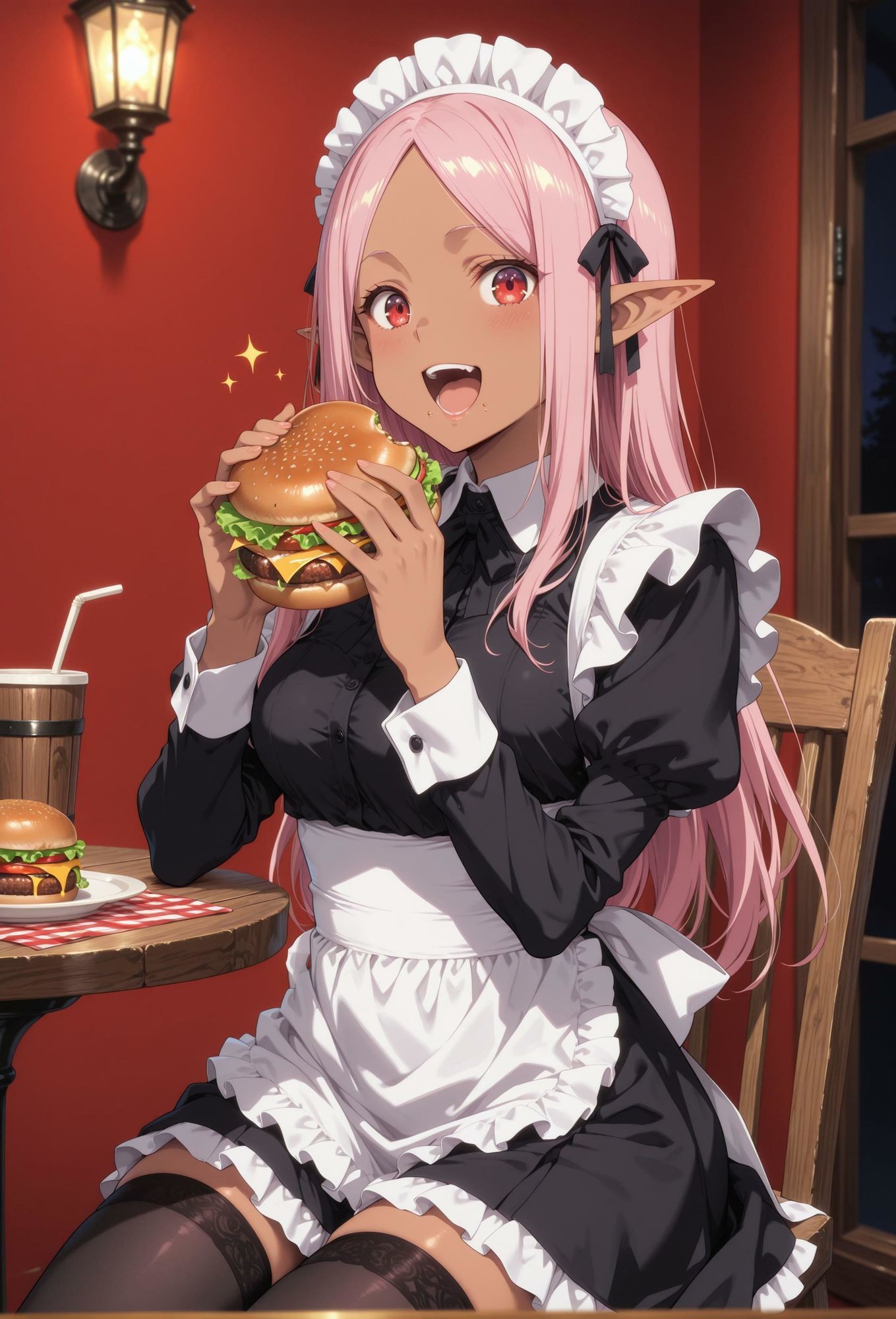 エルフのメイドさんの誘惑2 サンプル10ページ目