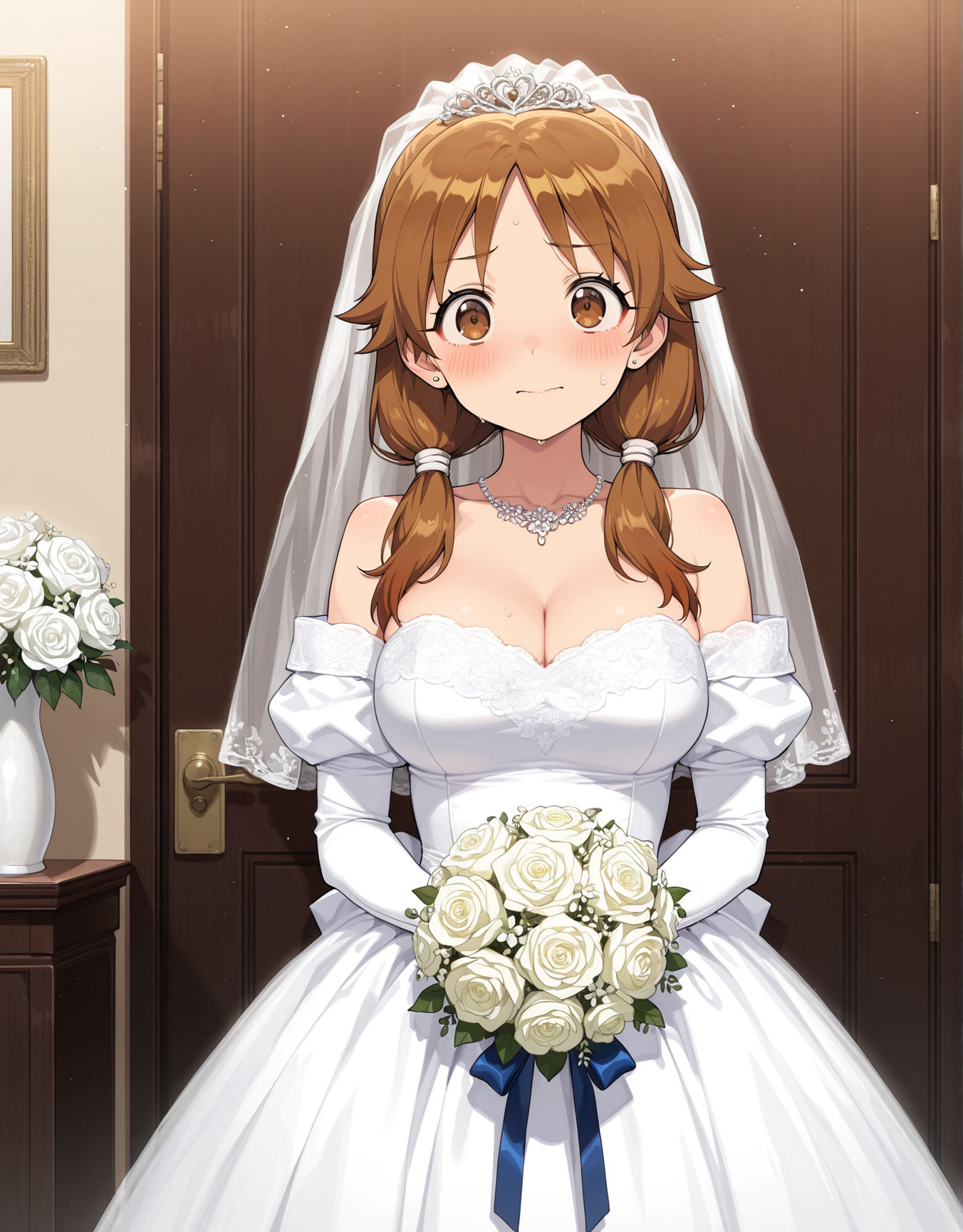 純白の花嫁たち（デレマス） サンプル3ページ目