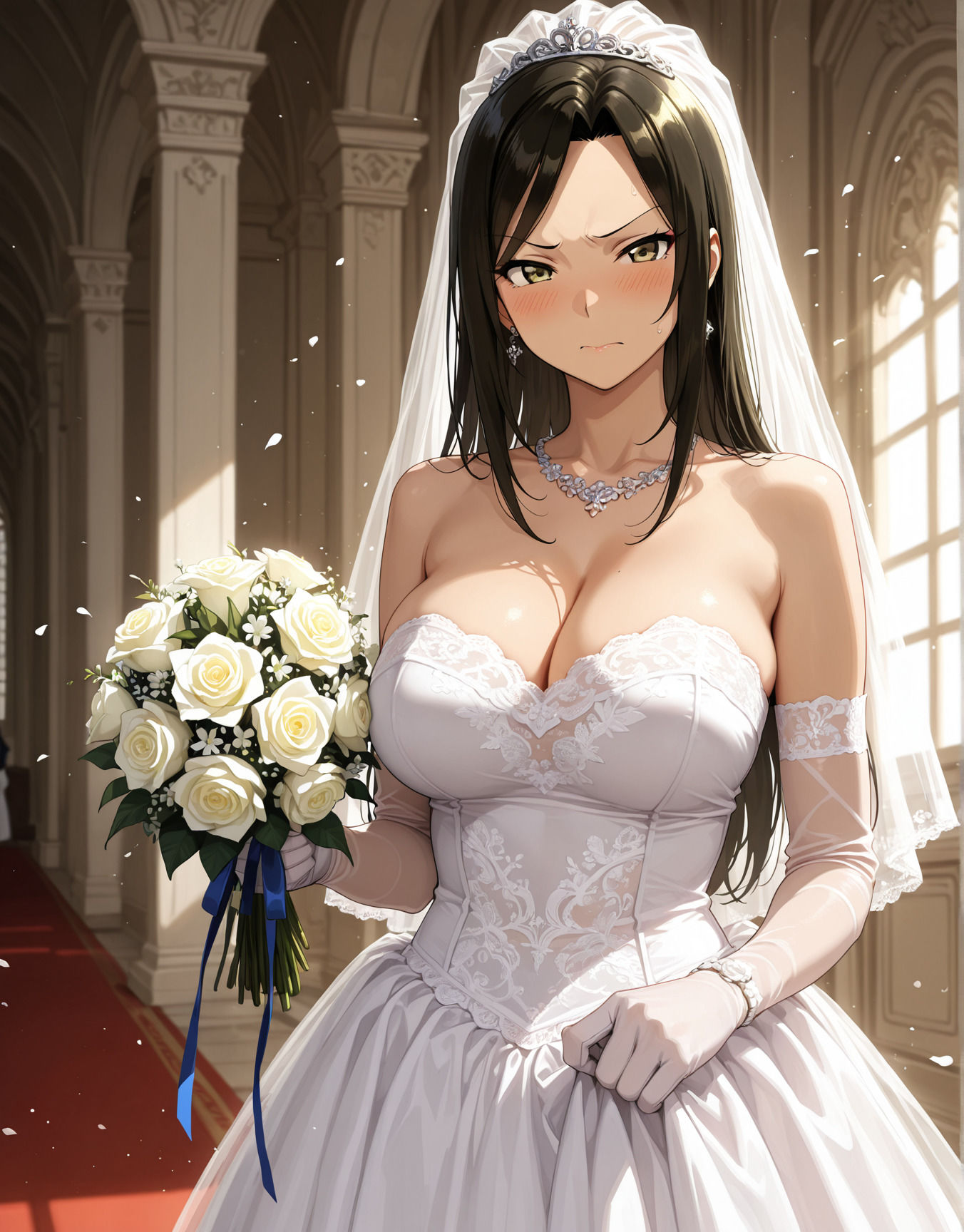 純白の花嫁たち（デレマス） サンプル6ページ目