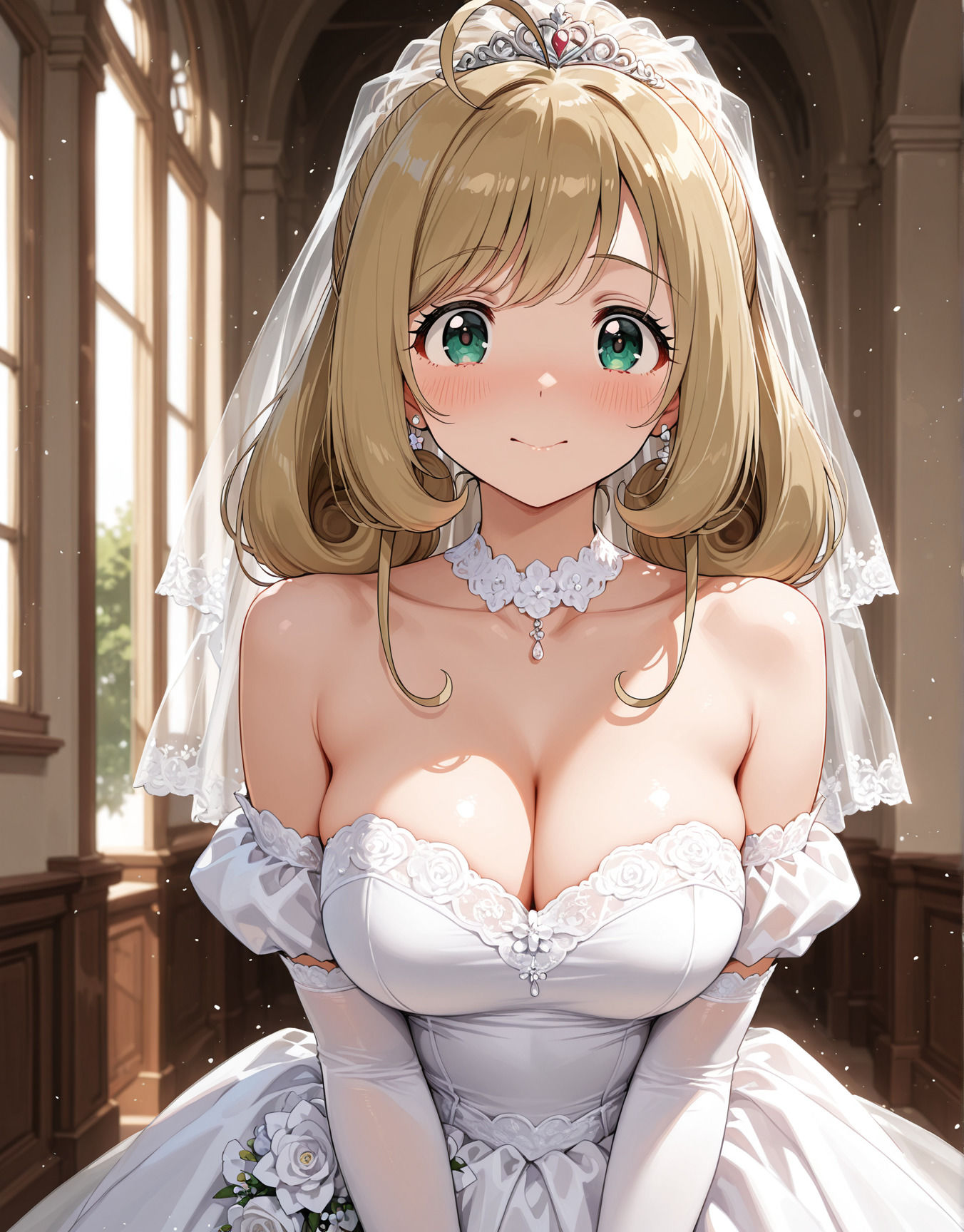 純白の花嫁たち（デレマス） サンプル7ページ目