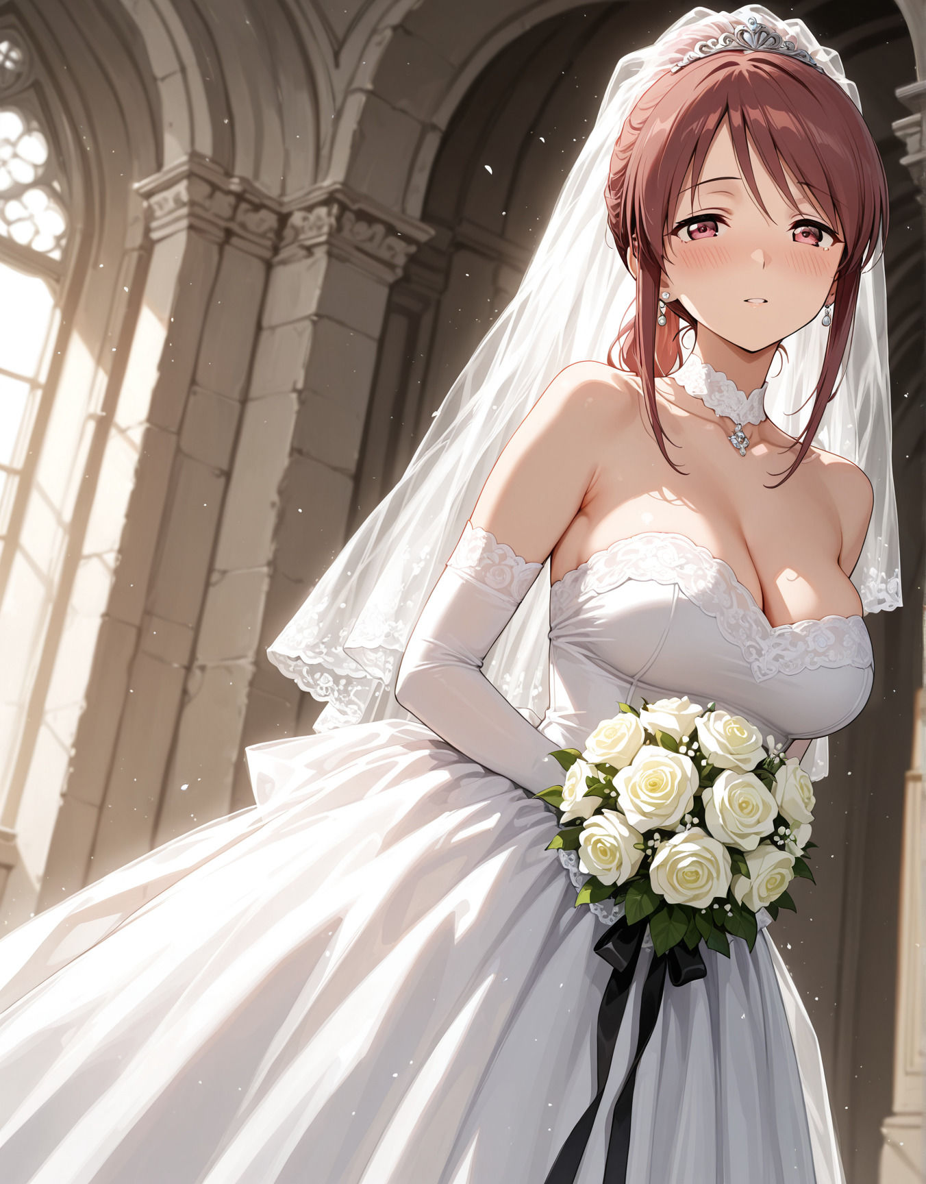 純白の花嫁たち（デレマス） サンプル8ページ目