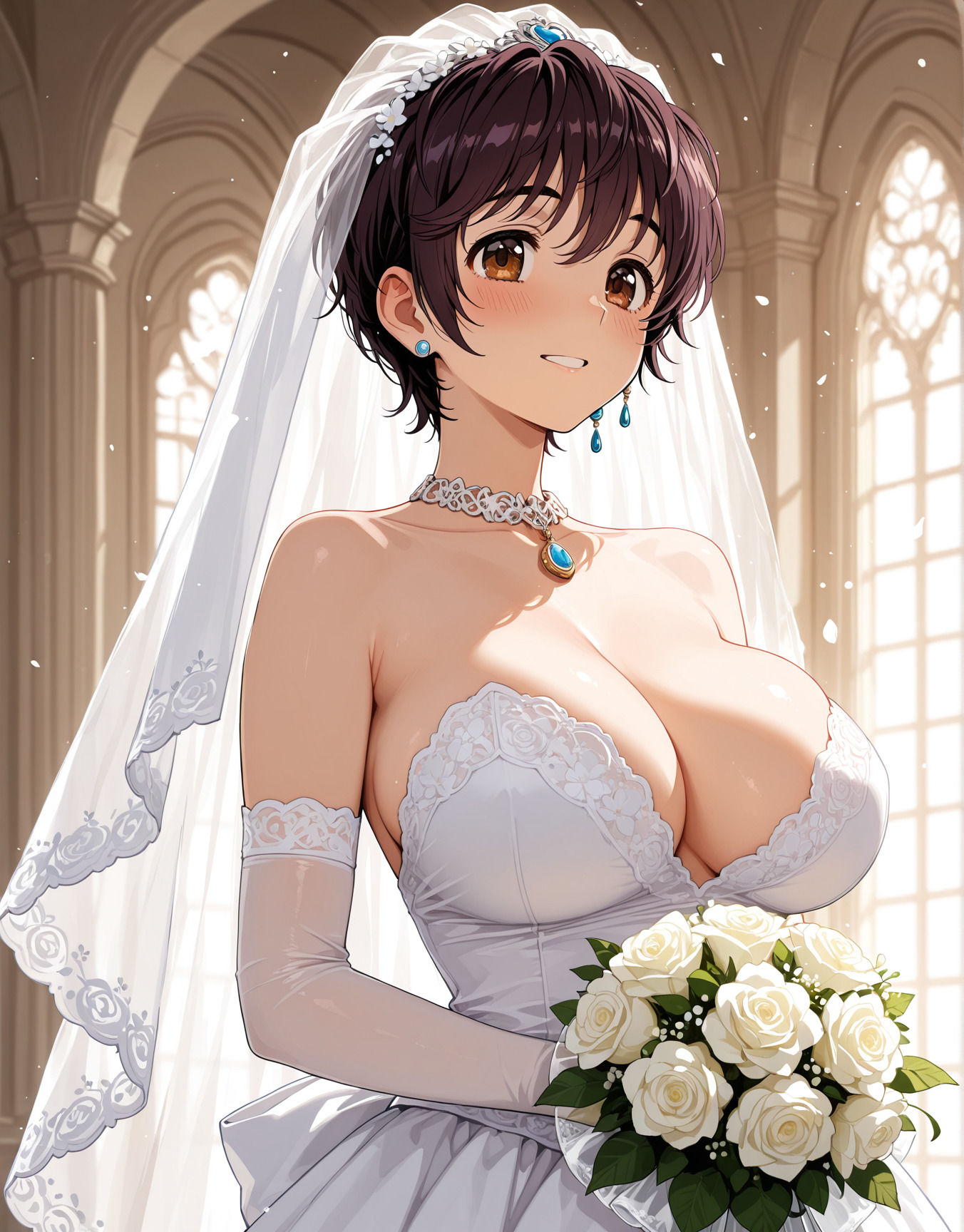 純白の花嫁たち（デレマス） サンプル9ページ目