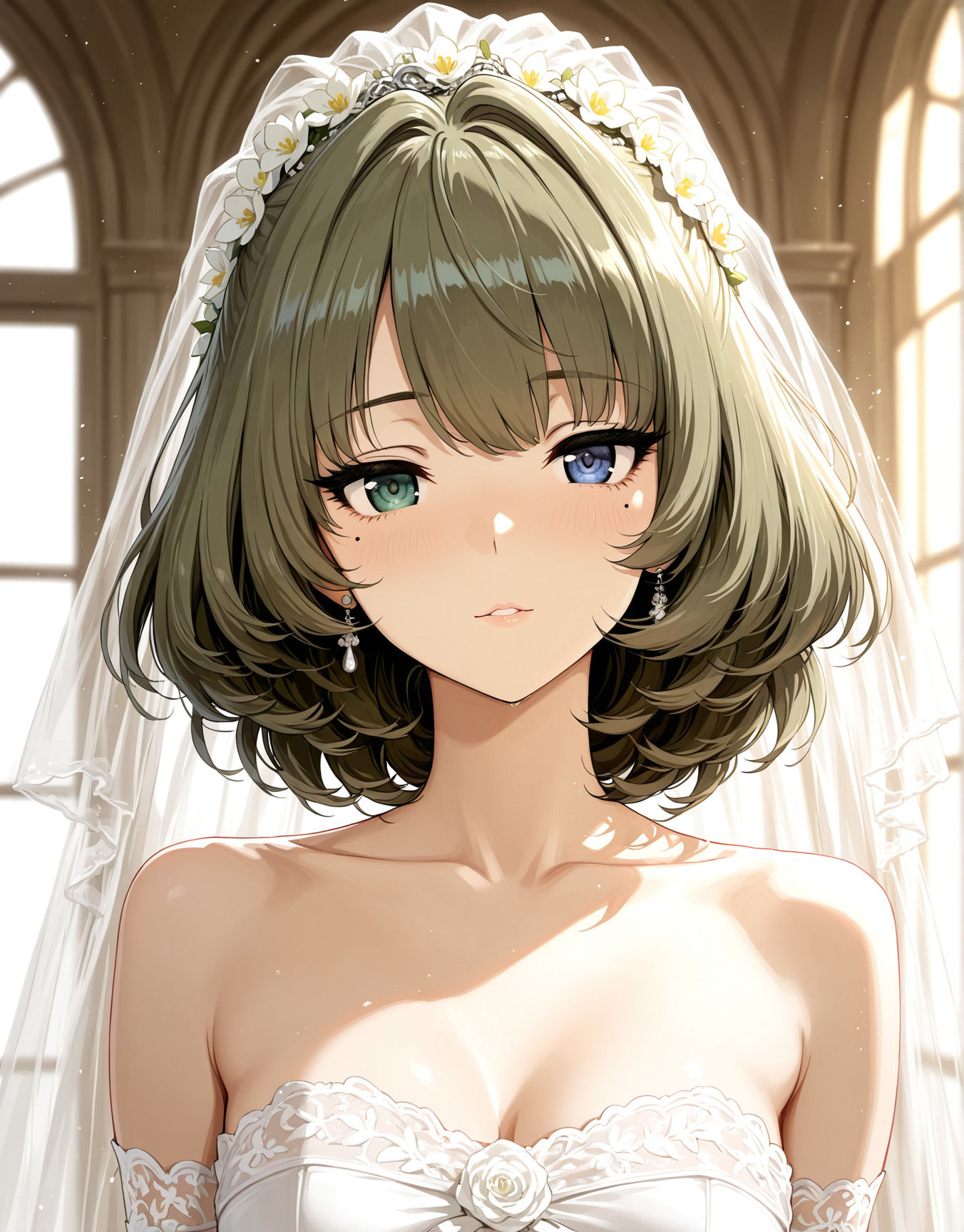 純白の花嫁たち（デレマス） サンプル10ページ目