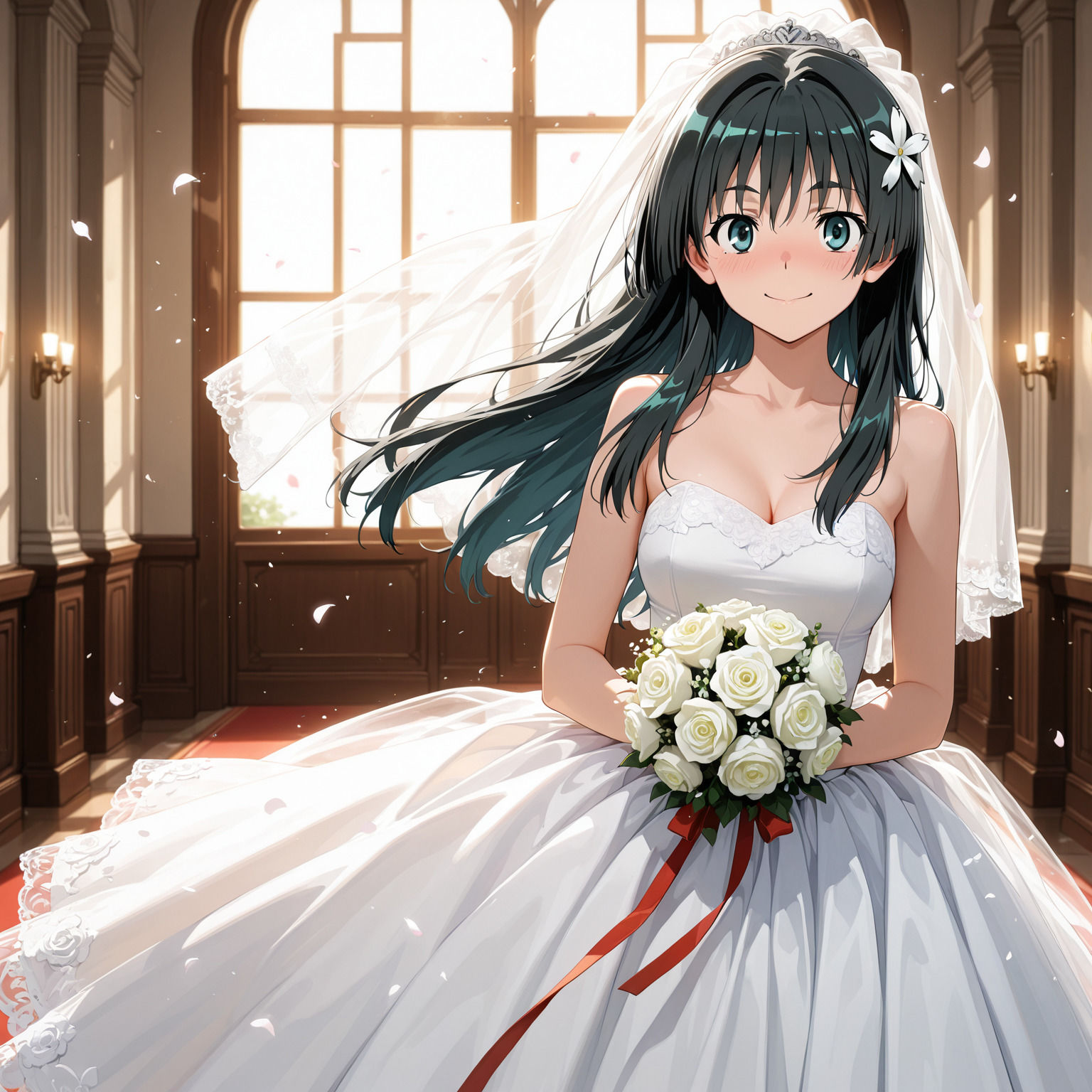 純白の花嫁たち（とある） サンプル5ページ目