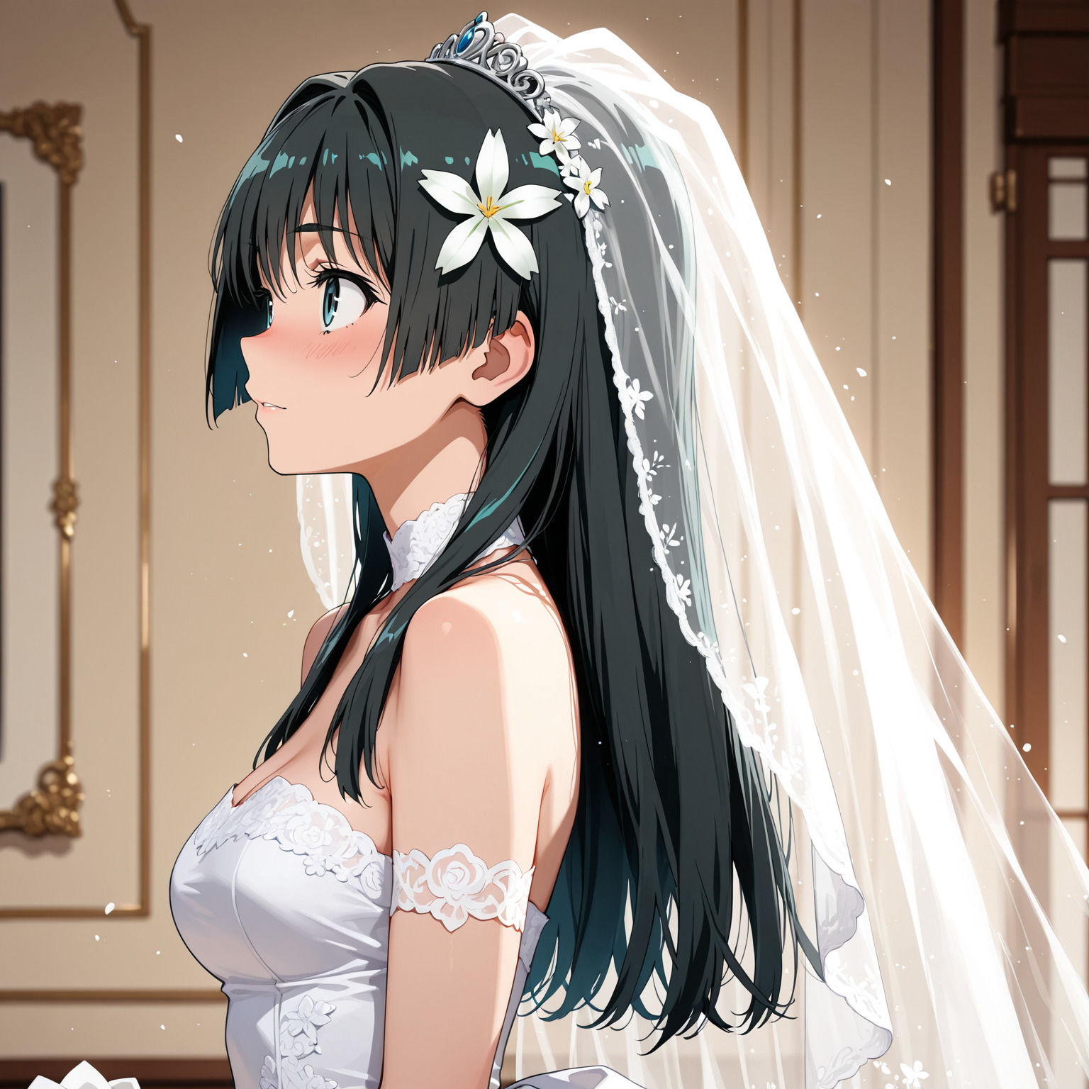 純白の花嫁たち（とある） サンプル6ページ目