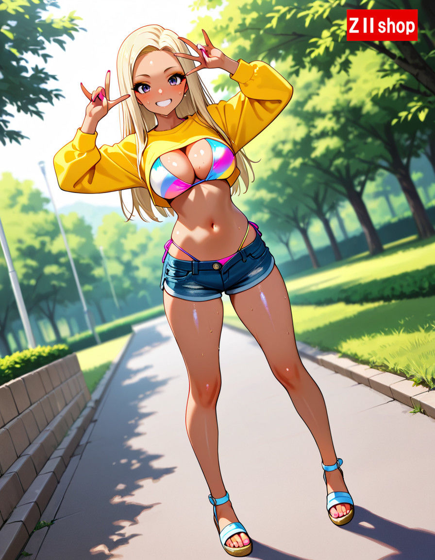 【200枚】むちむちエロ フレッシュ ギャル のグラビア写真集！！ サンプル2ページ目