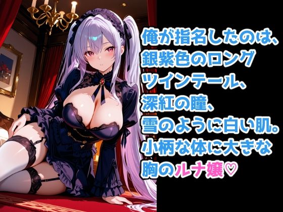 憧れのゴスロリメイド  俺とルナの無制限中出し サンプル3ページ目