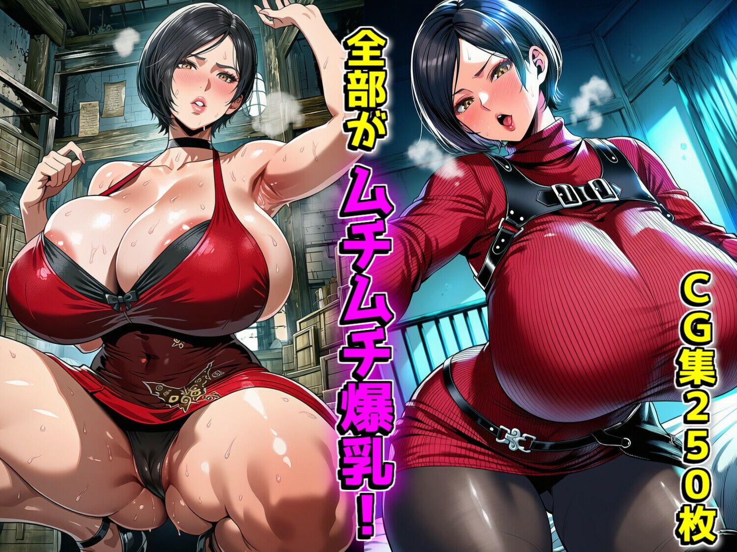 デカ盛り女スパイ サンプル1ページ目