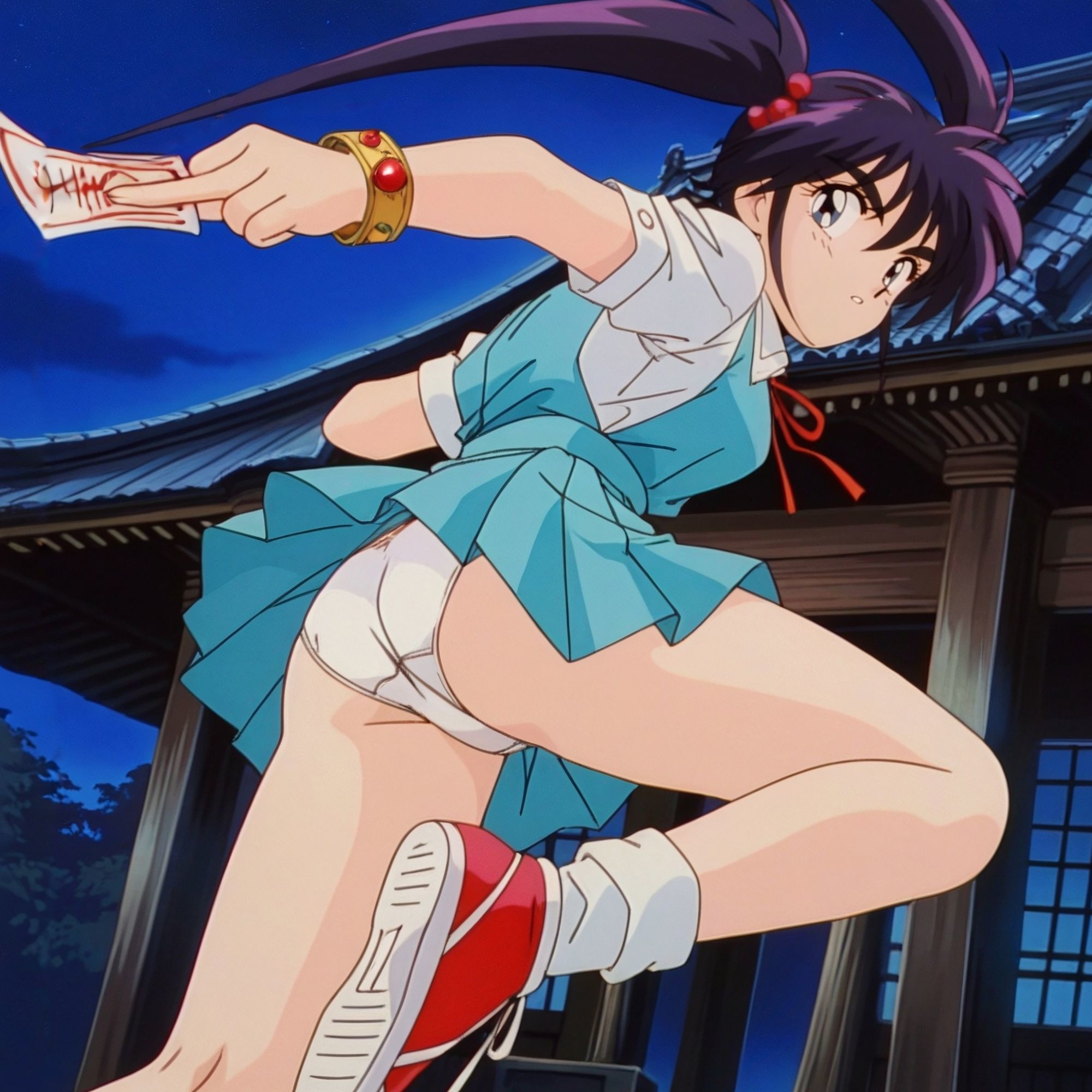 役〇明パンチラCG集4（全100枚）＋簡易パンチラアニメ10本セット_model2 サンプル1ページ目