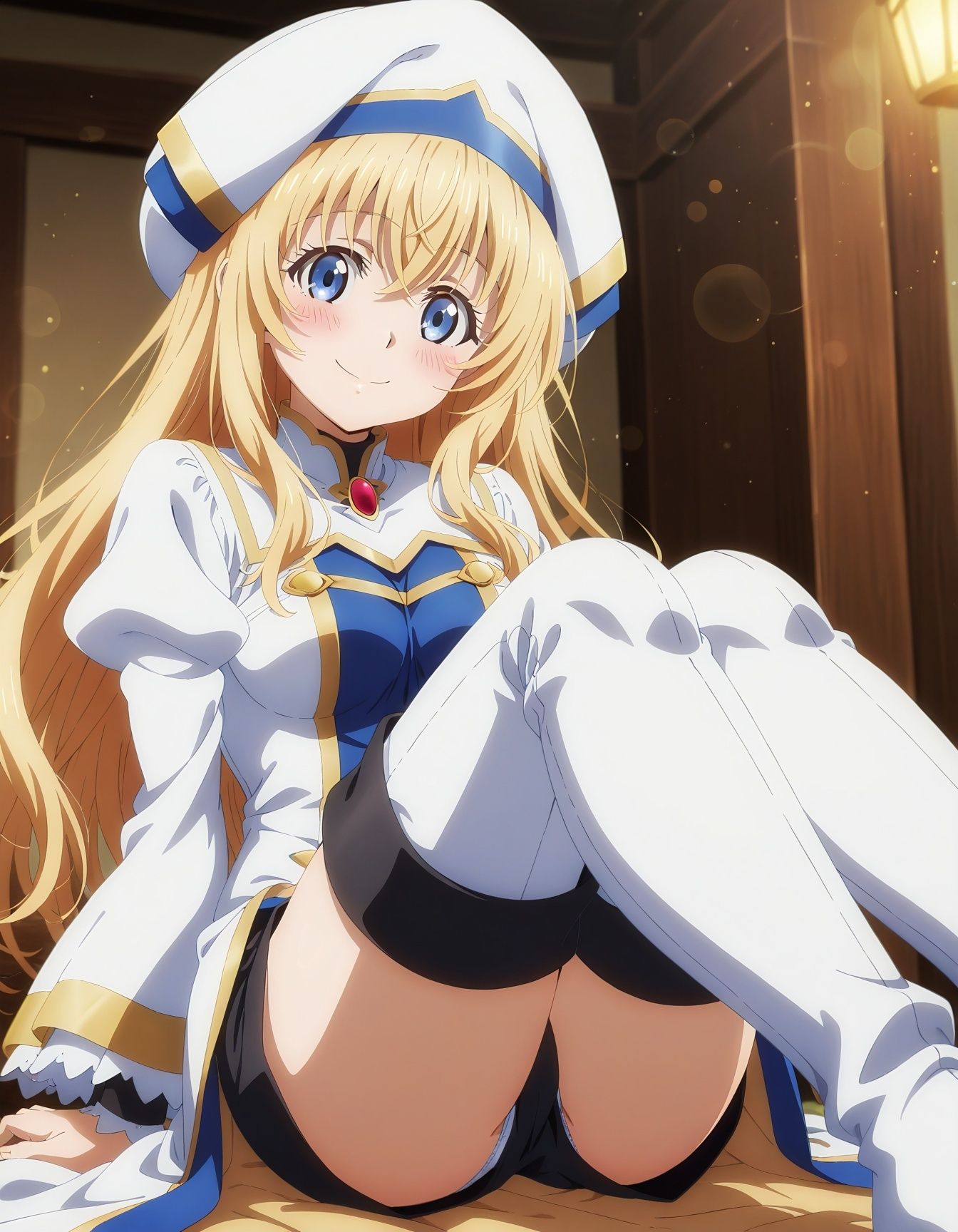 女神官と、いっぱいエッチなじかん サンプル1ページ目