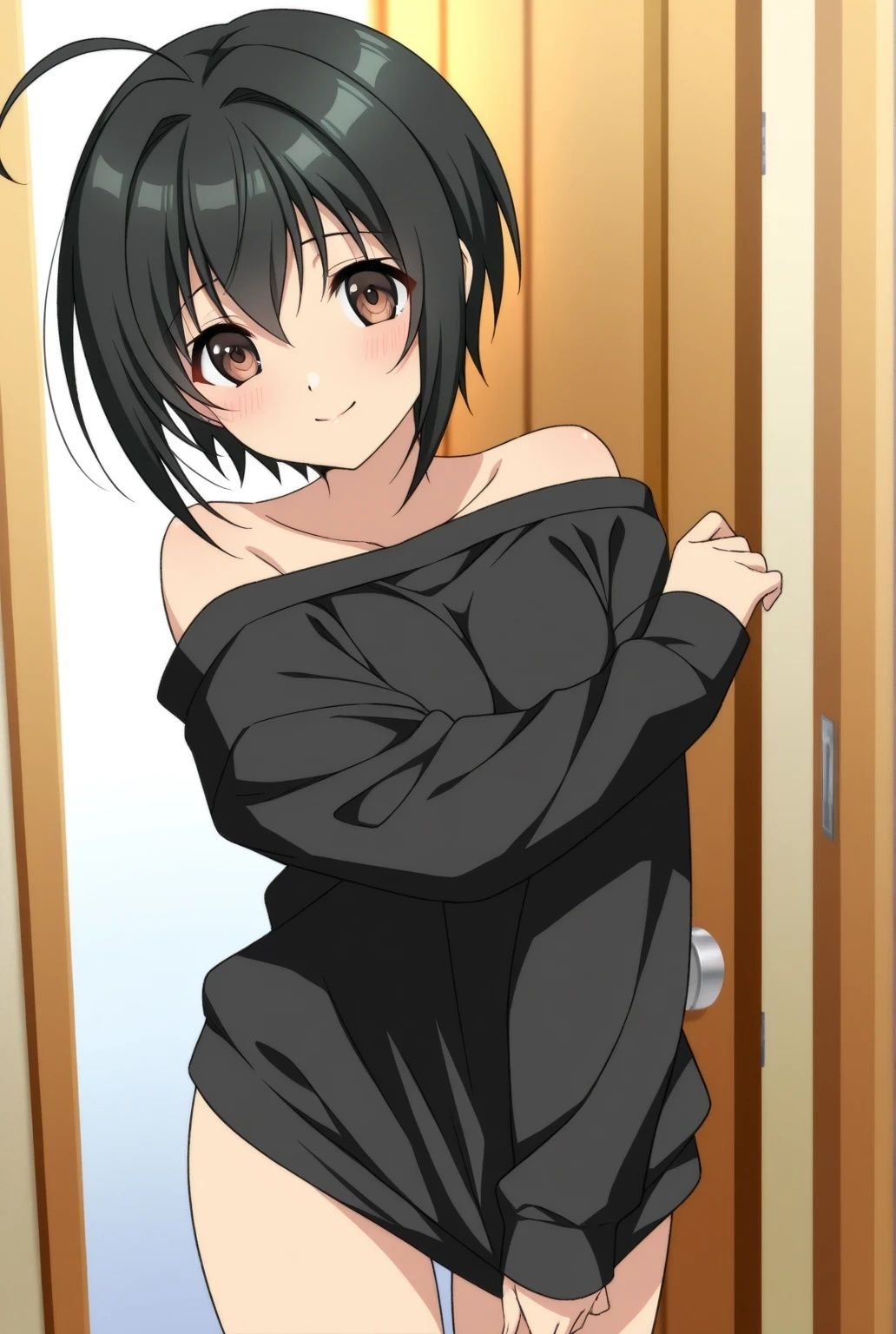虹かけ誌  アイドルマスター  イラスト集42   小日向美穂  デートだよね？ サンプル3ページ目
