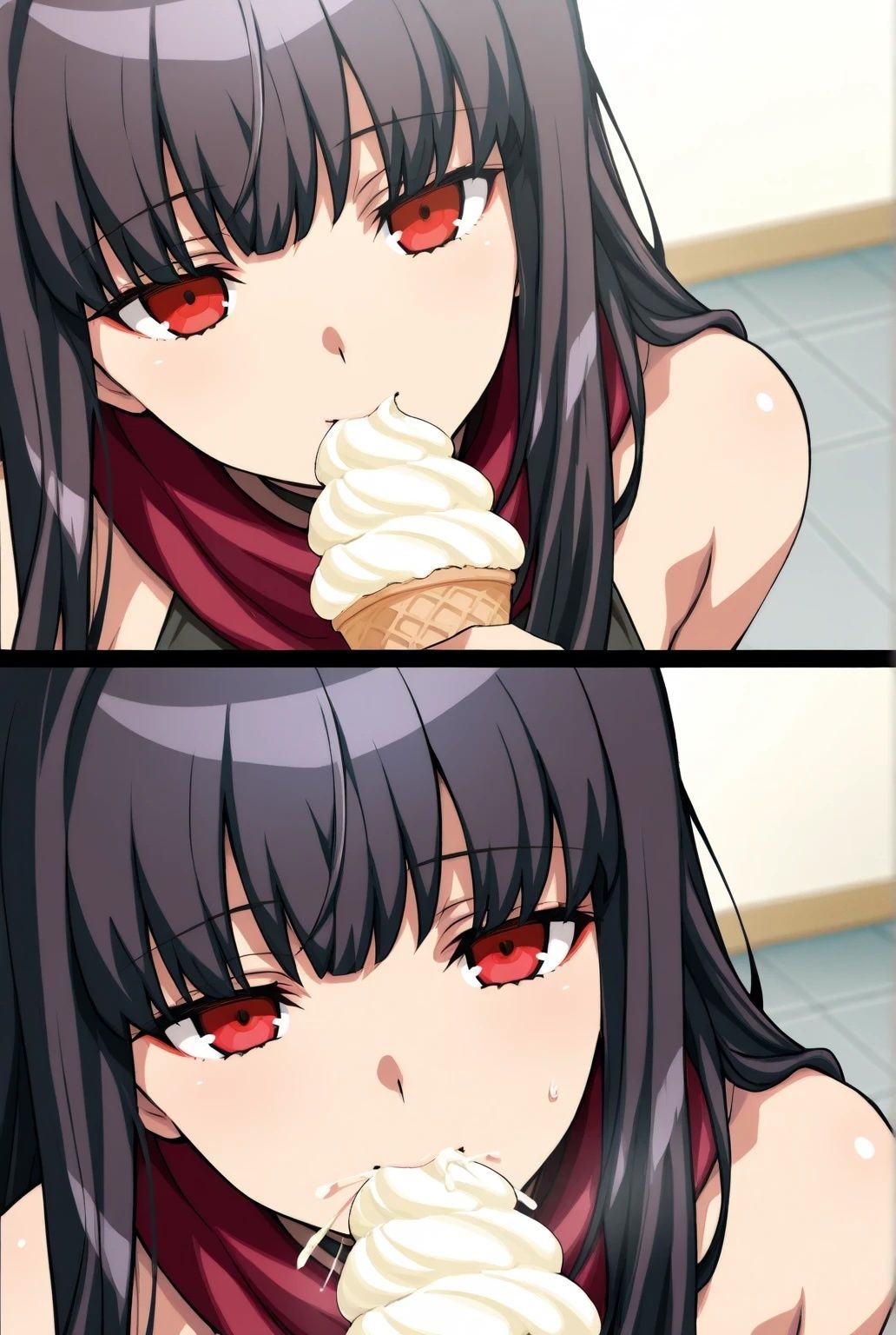 虹かけ誌  Fate イラスト集11 浅上藤乃    あなた、出しましたね サンプル5ページ目