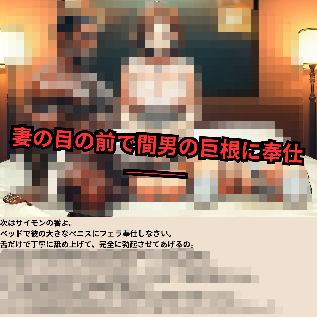 寝取られマゾ夫物語 3  四肢切断編 サンプル6ページ目