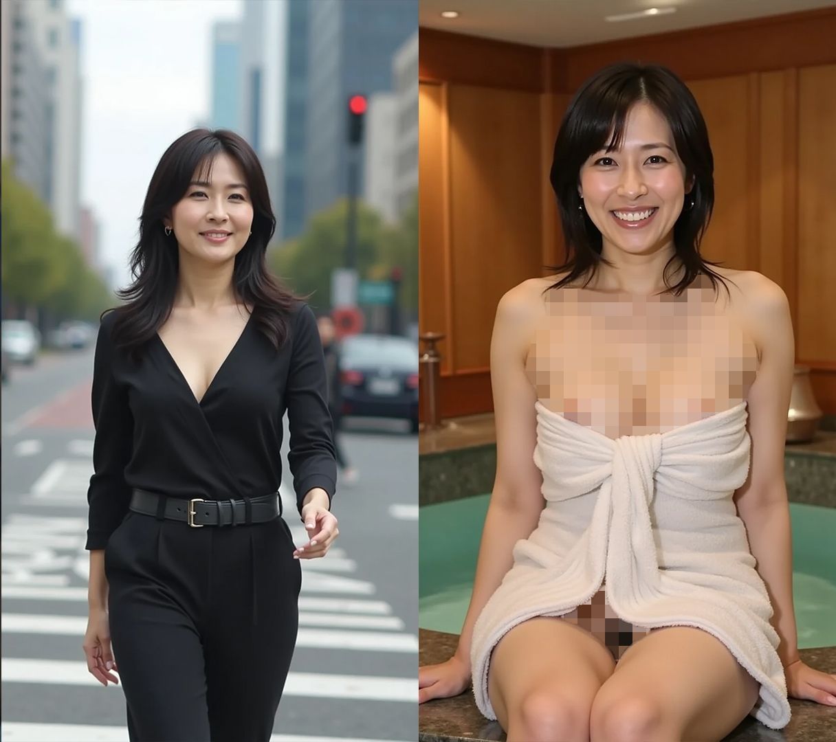 MAGAZINE point 街角ストリートスナップ56人  気になるあの子のマ〇毛ボーボーおま〇こ指で広げてもらいました サンプル5ページ目