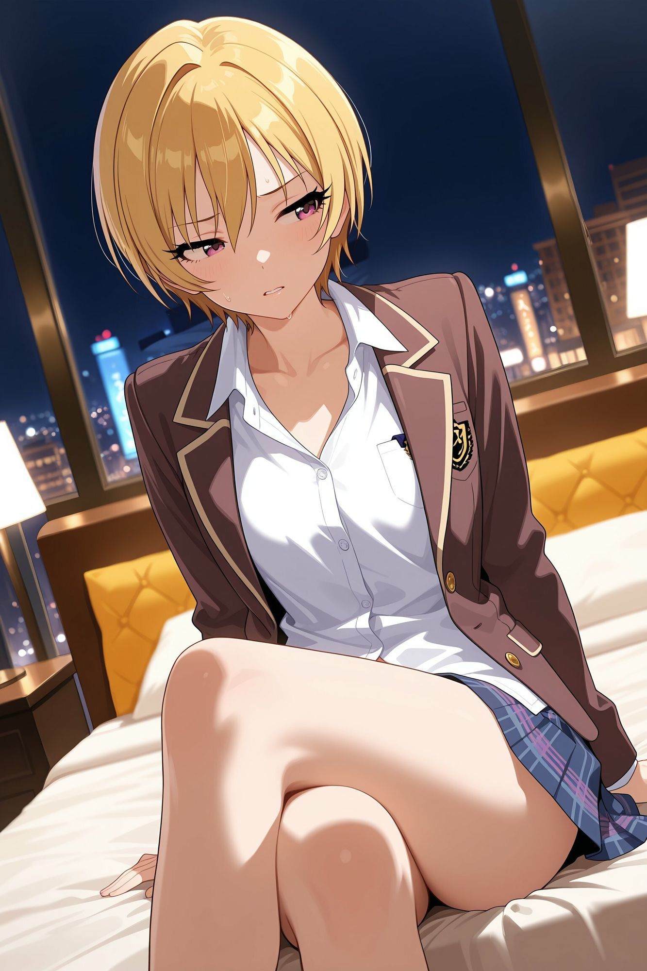 ア○ドルマ○ター シャ○ニーカ○ーズ 〜才能を潰されたアイドル達〜【樹里＆夏葉編】 サンプル1ページ目