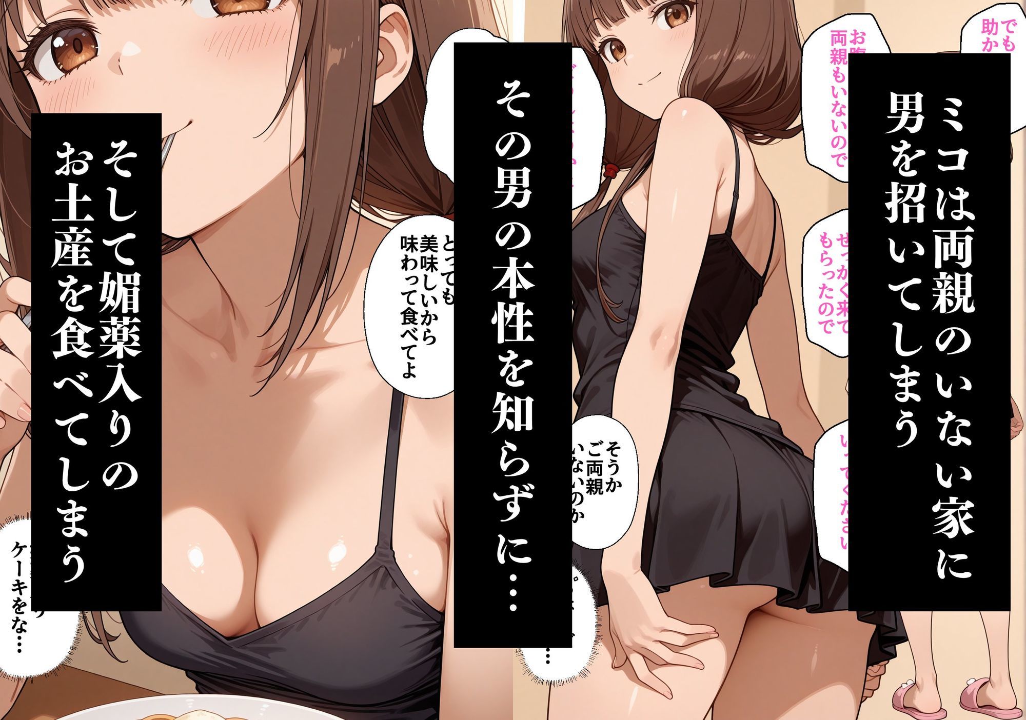 真面目な風紀委員は寝取られる 伊〇野ミコ サンプル2ページ目