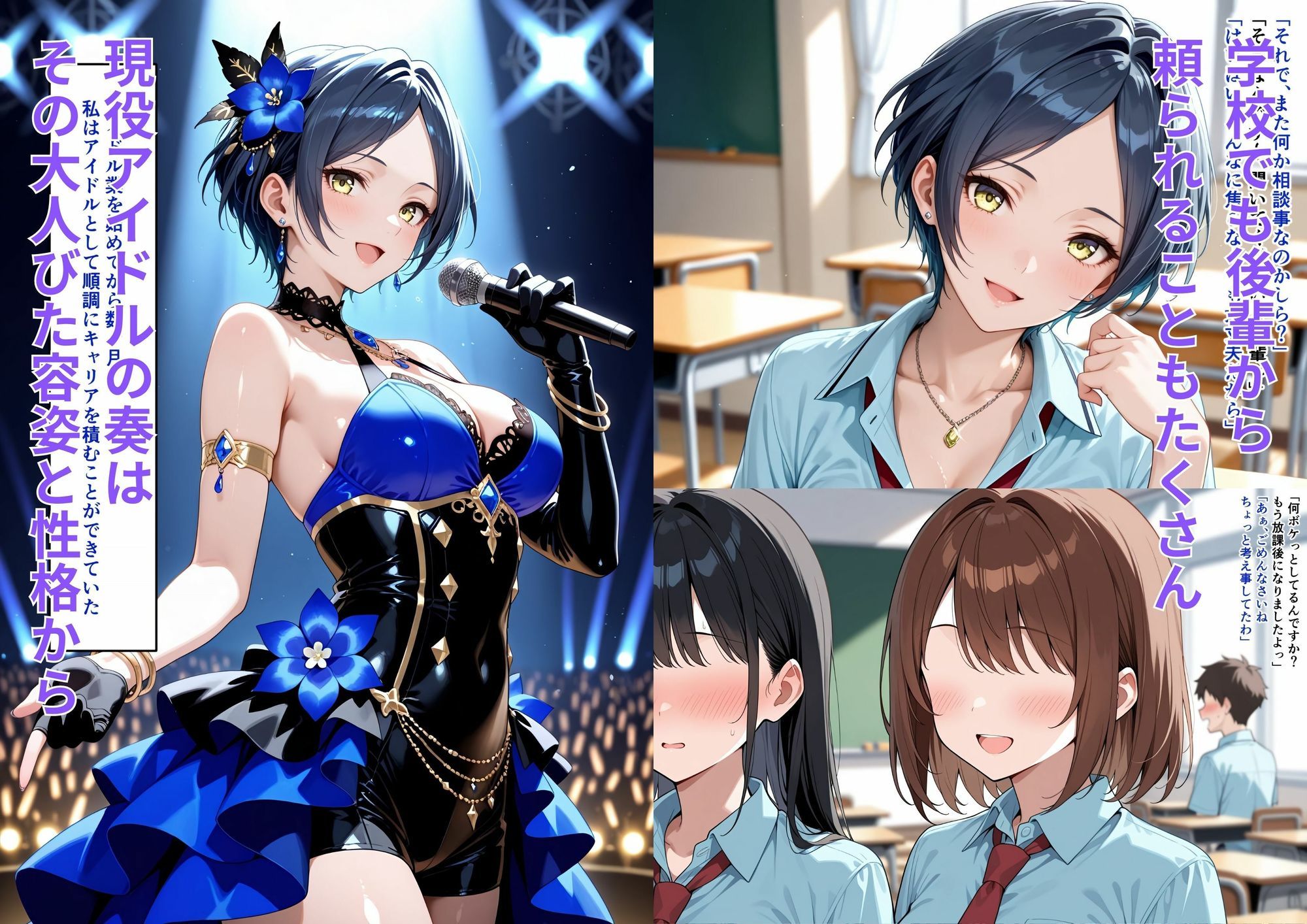 キスで仕留めてあげる サンプル1ページ目